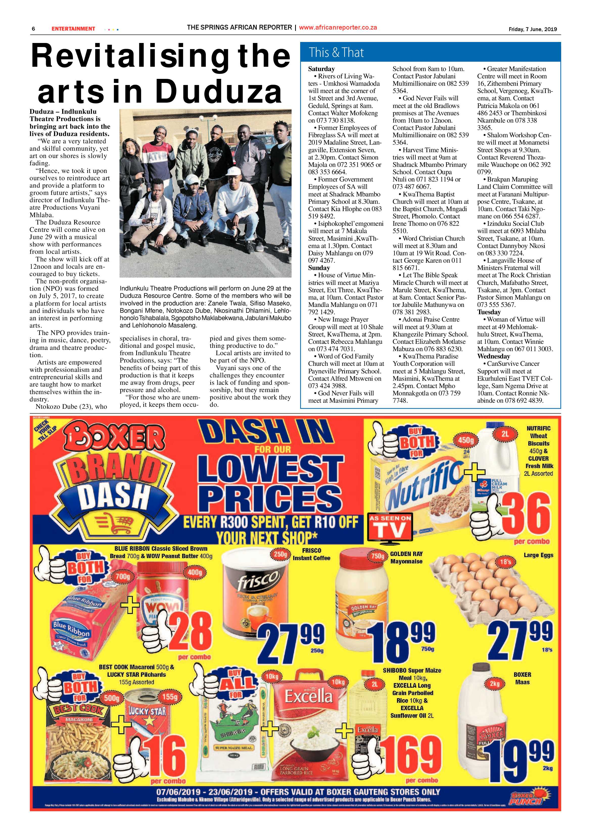 African Reporter 07 June 2019 page 6