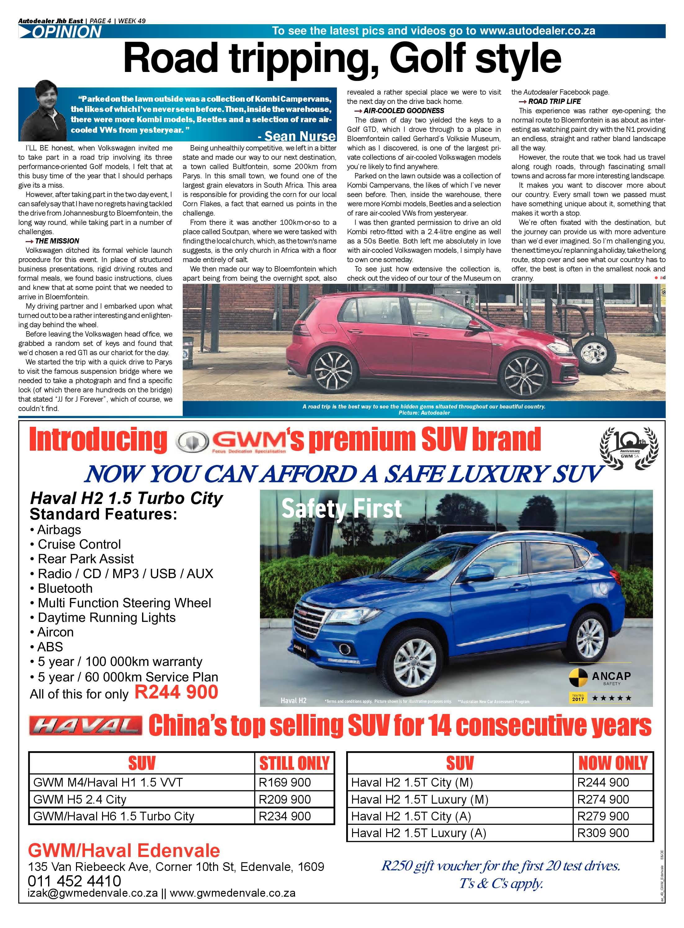 African Reporter 08 December 2017 page 16