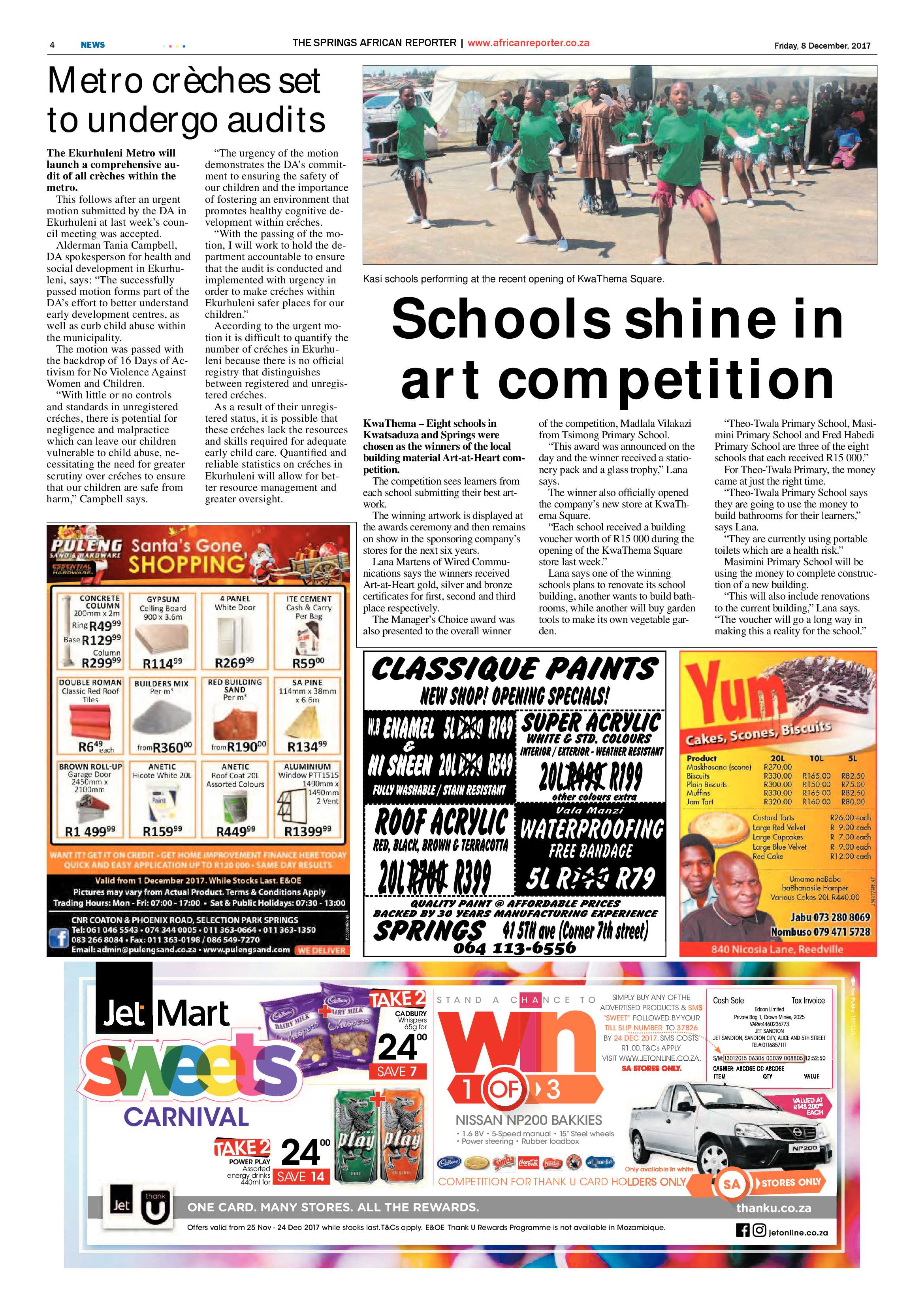 African Reporter 08 December 2017 page 4
