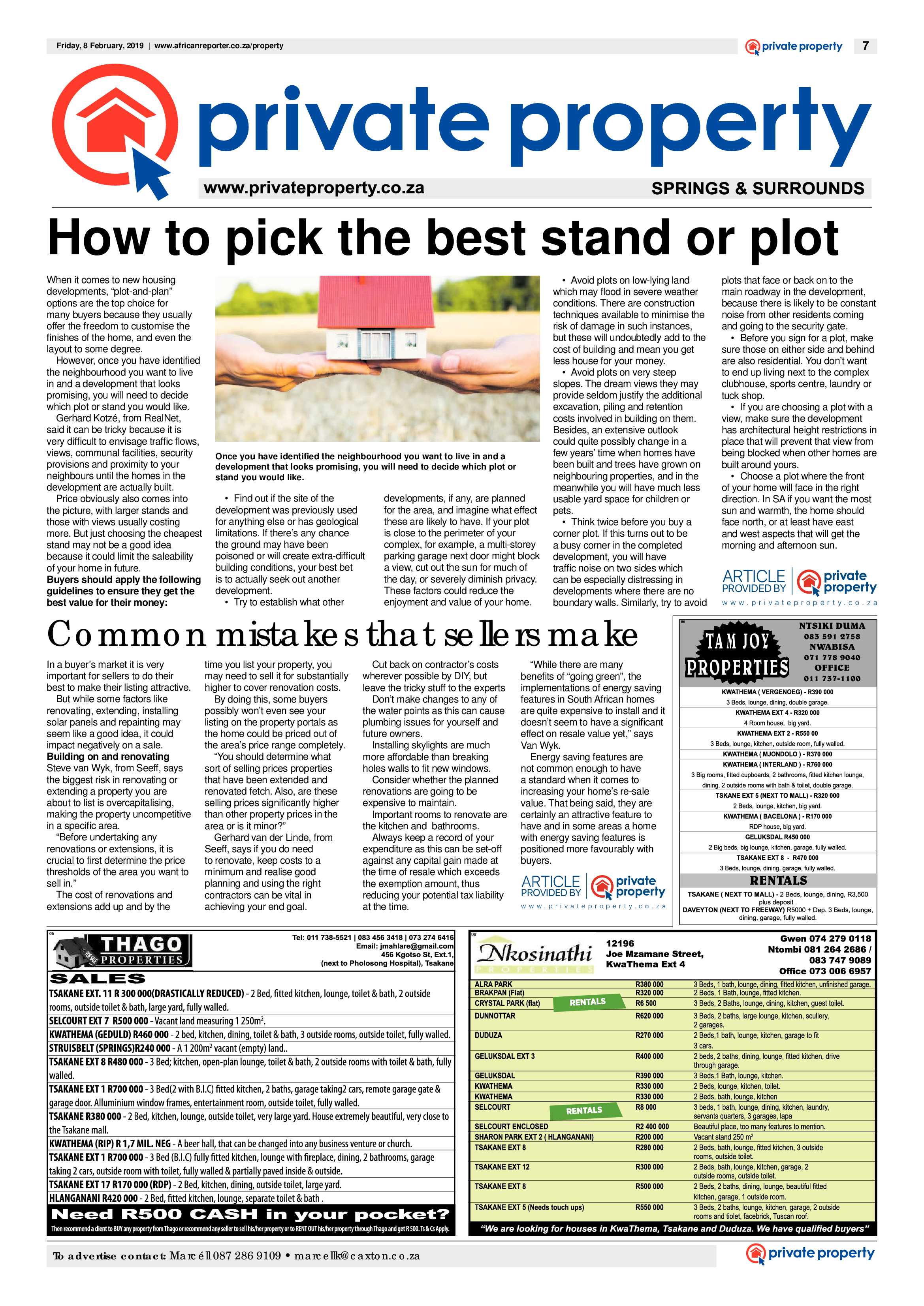 African Reporter 08 February 2019 page 7