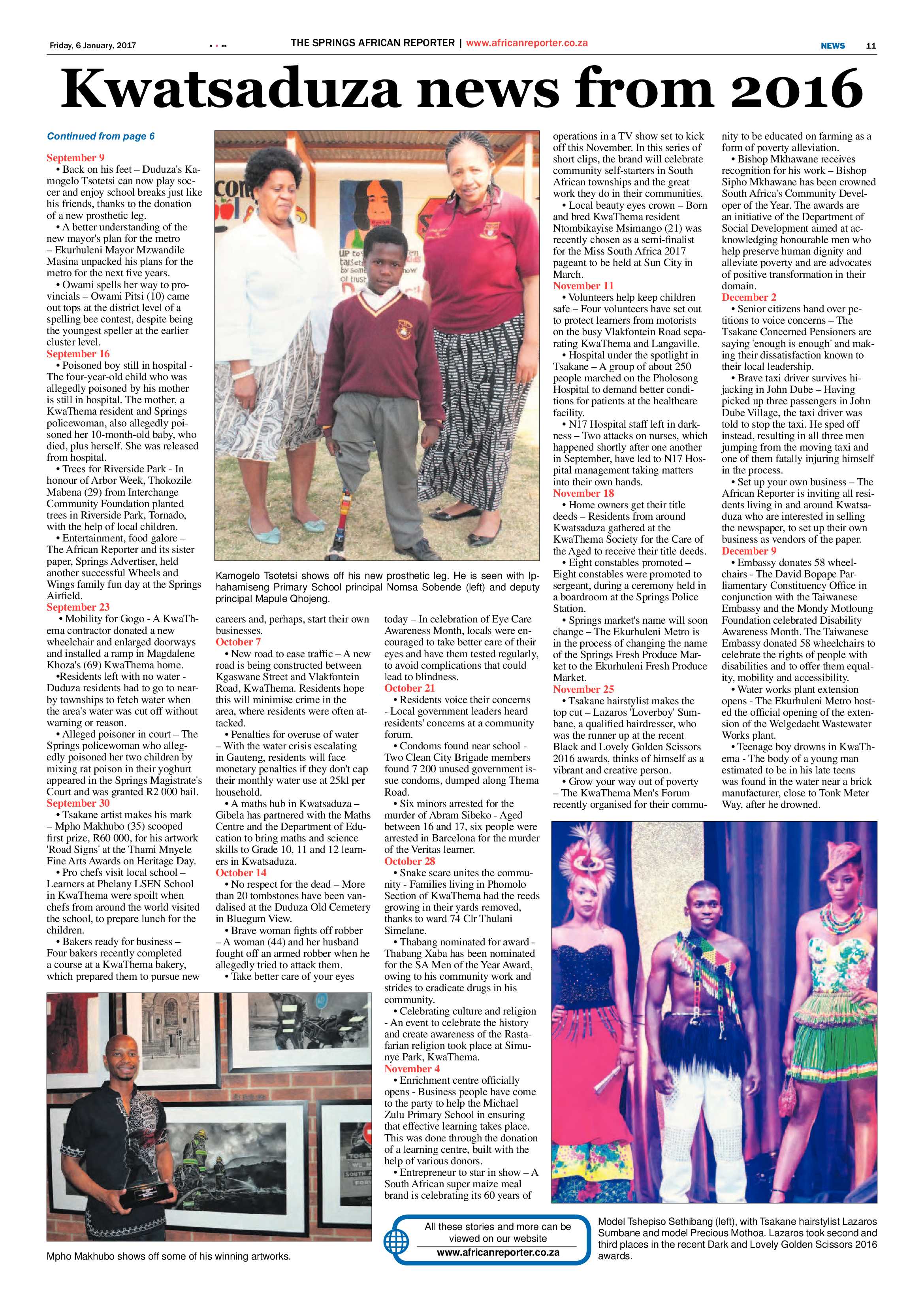 African Reporter 08 January 2017 page 11