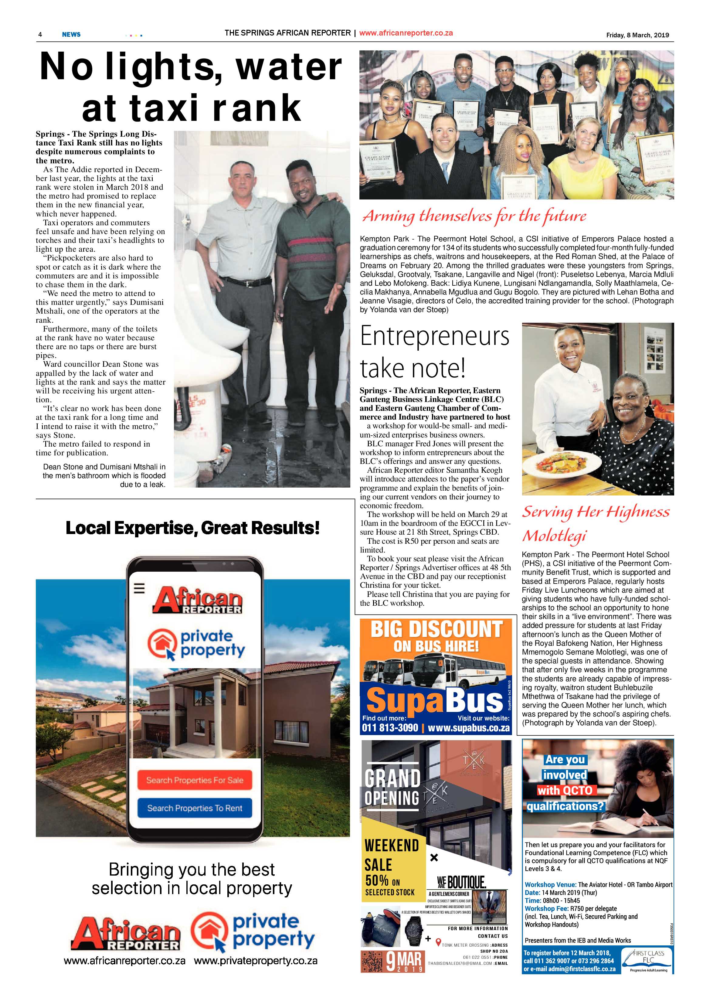 African Reporter 08 March 2019 page 4