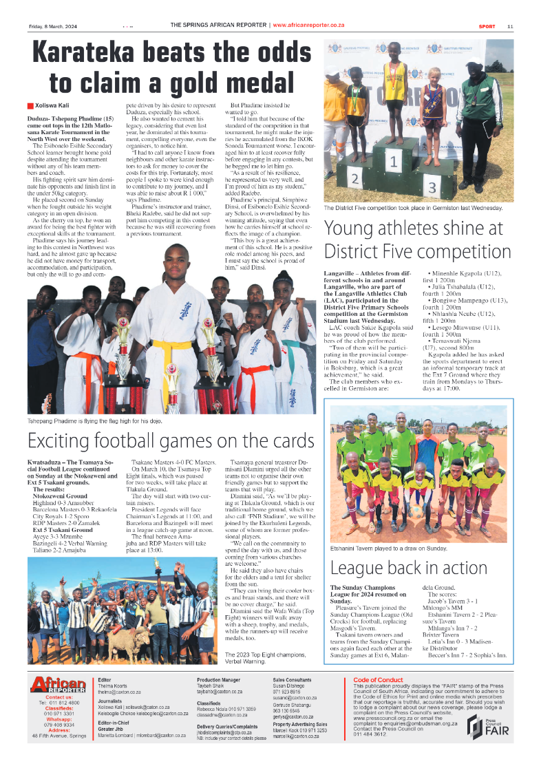 African Reporter 08 March 2024 page 11