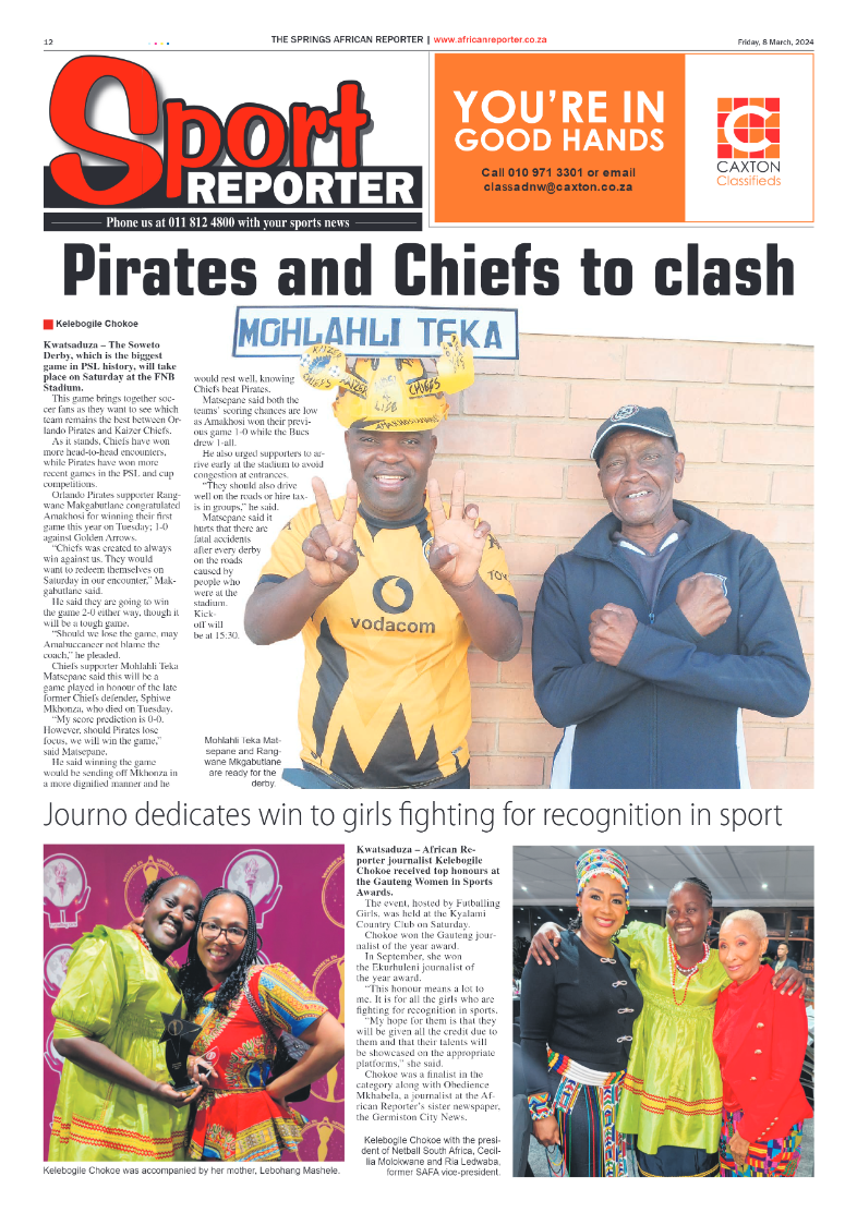 African Reporter 08 March 2024 page 12