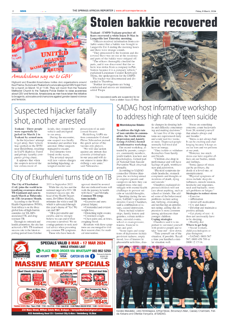 African Reporter 08 March 2024 page 2