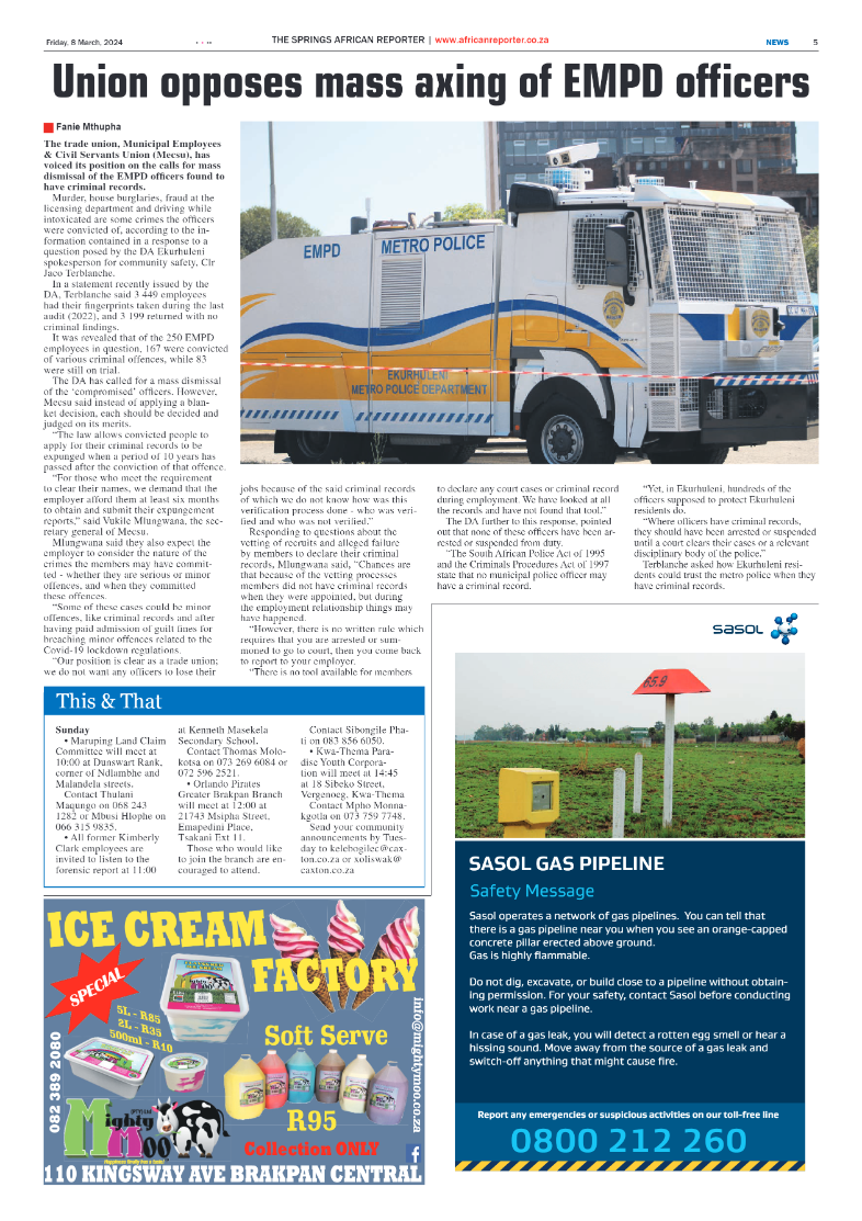 African Reporter 08 March 2024 page 5