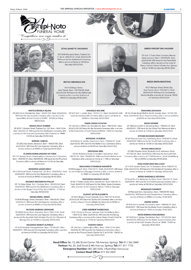 African Reporter 08 March 2024 page 9