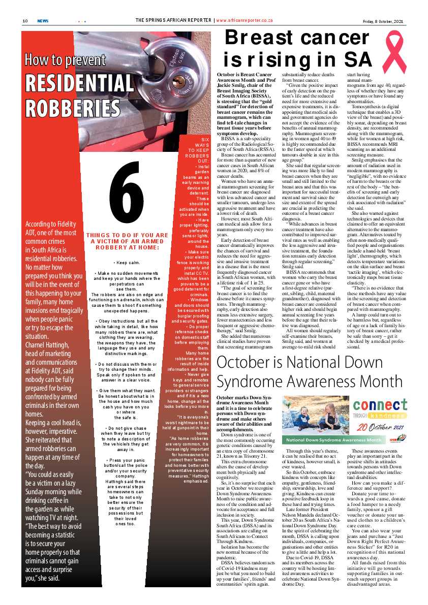 African Reporter 08 October 2021 page 10