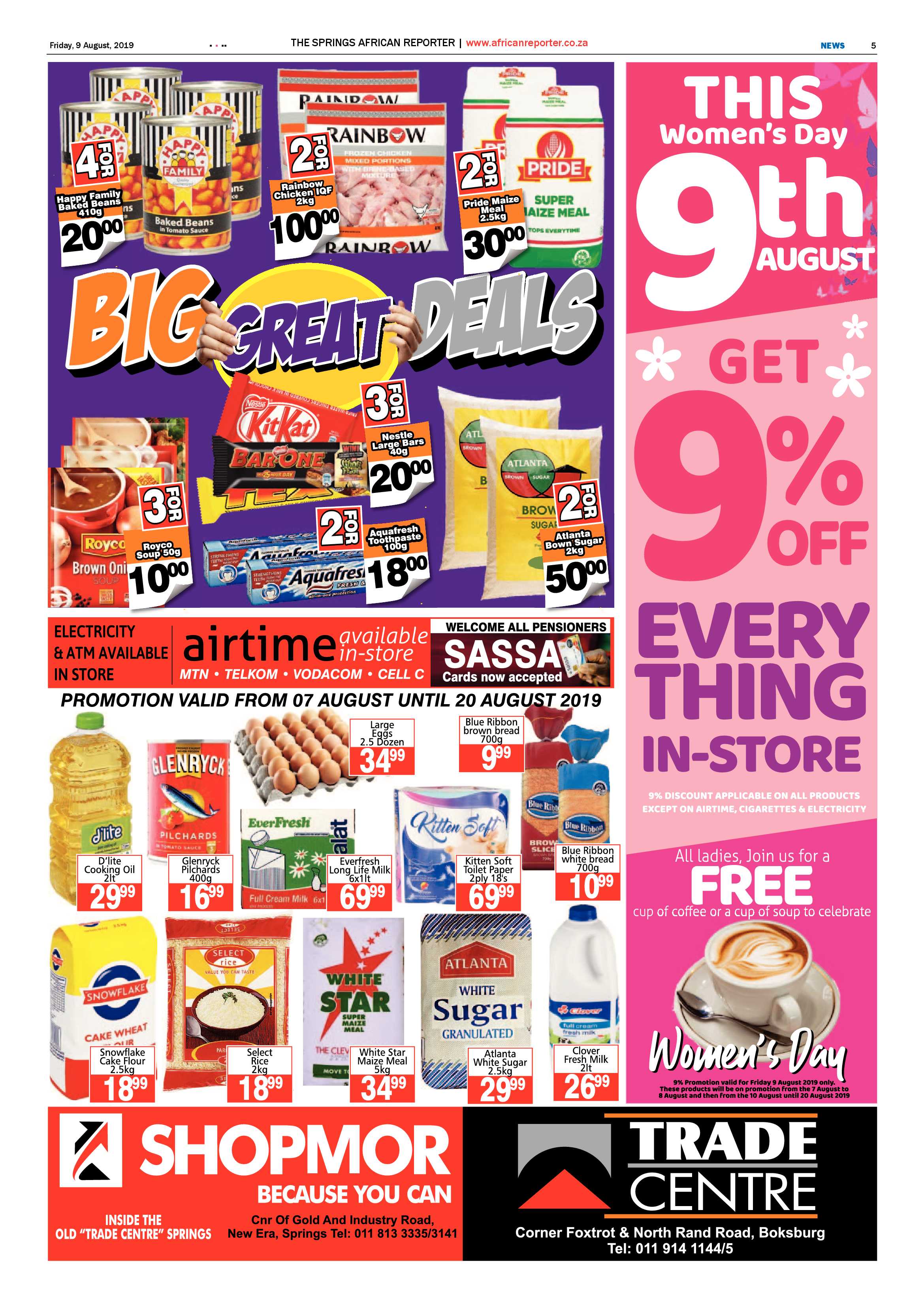 African Reporter 09 August 2019 page 5