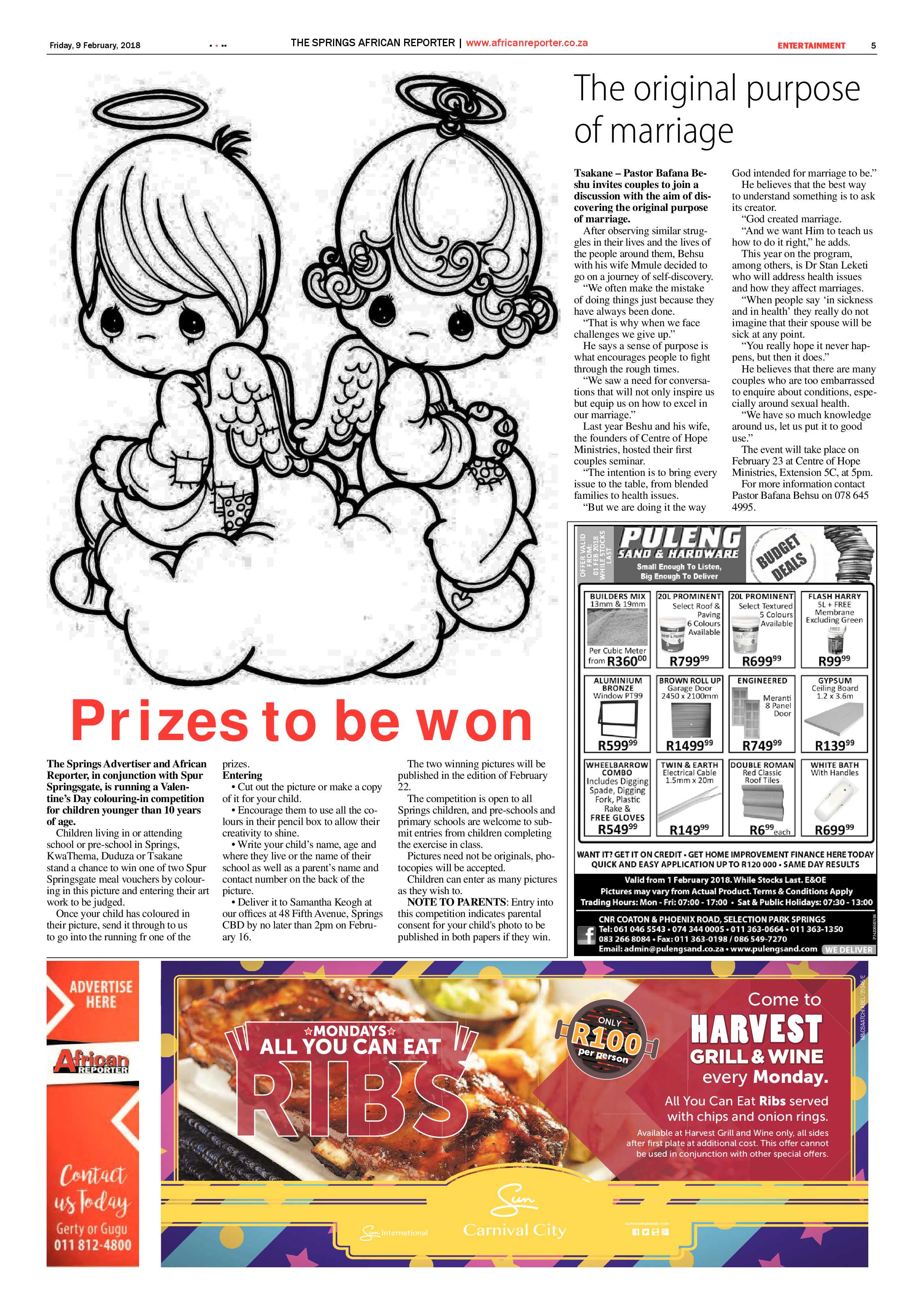 African Reporter 09 February 2018 page 5