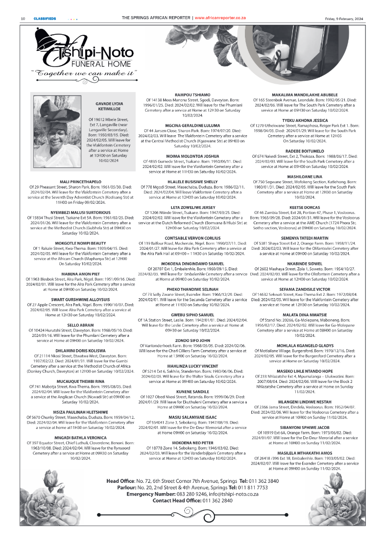 African Reporter 09 February 2024 page 10