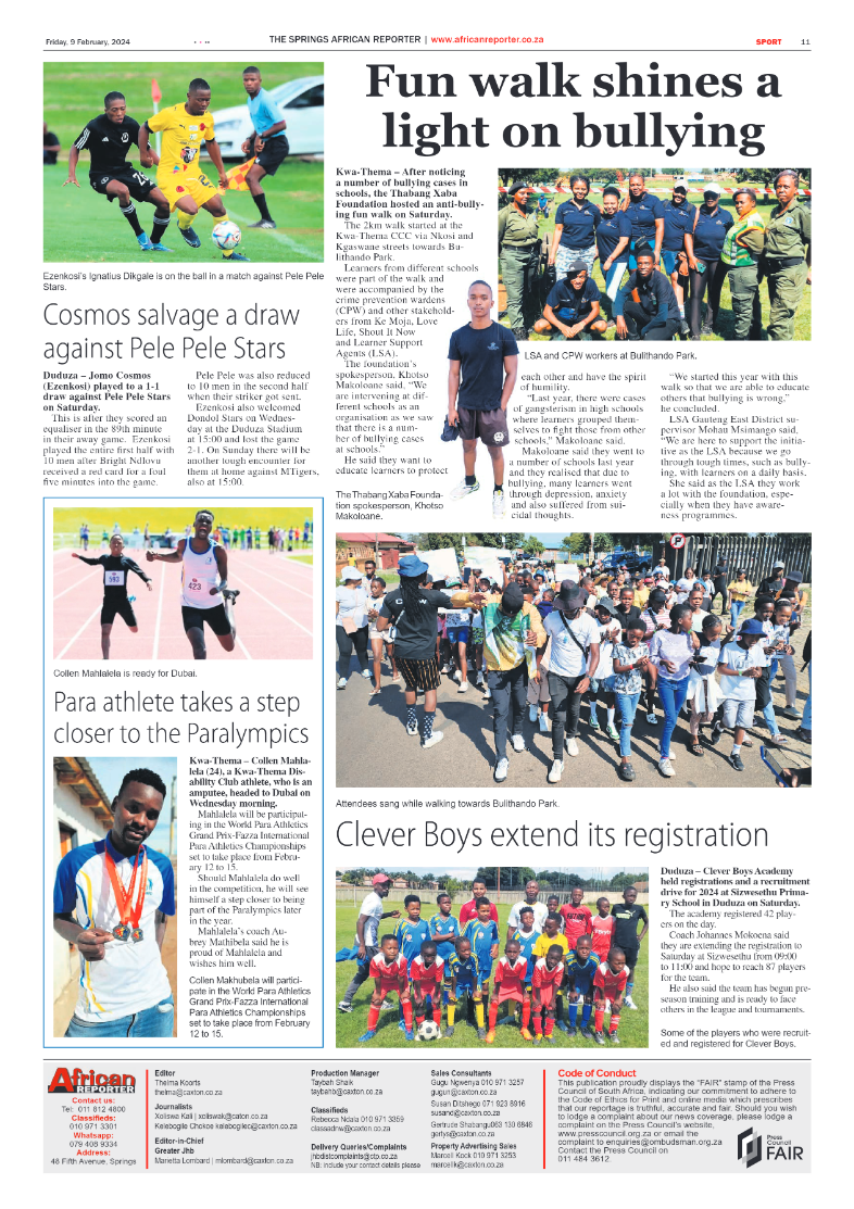 African Reporter 09 February 2024 page 11