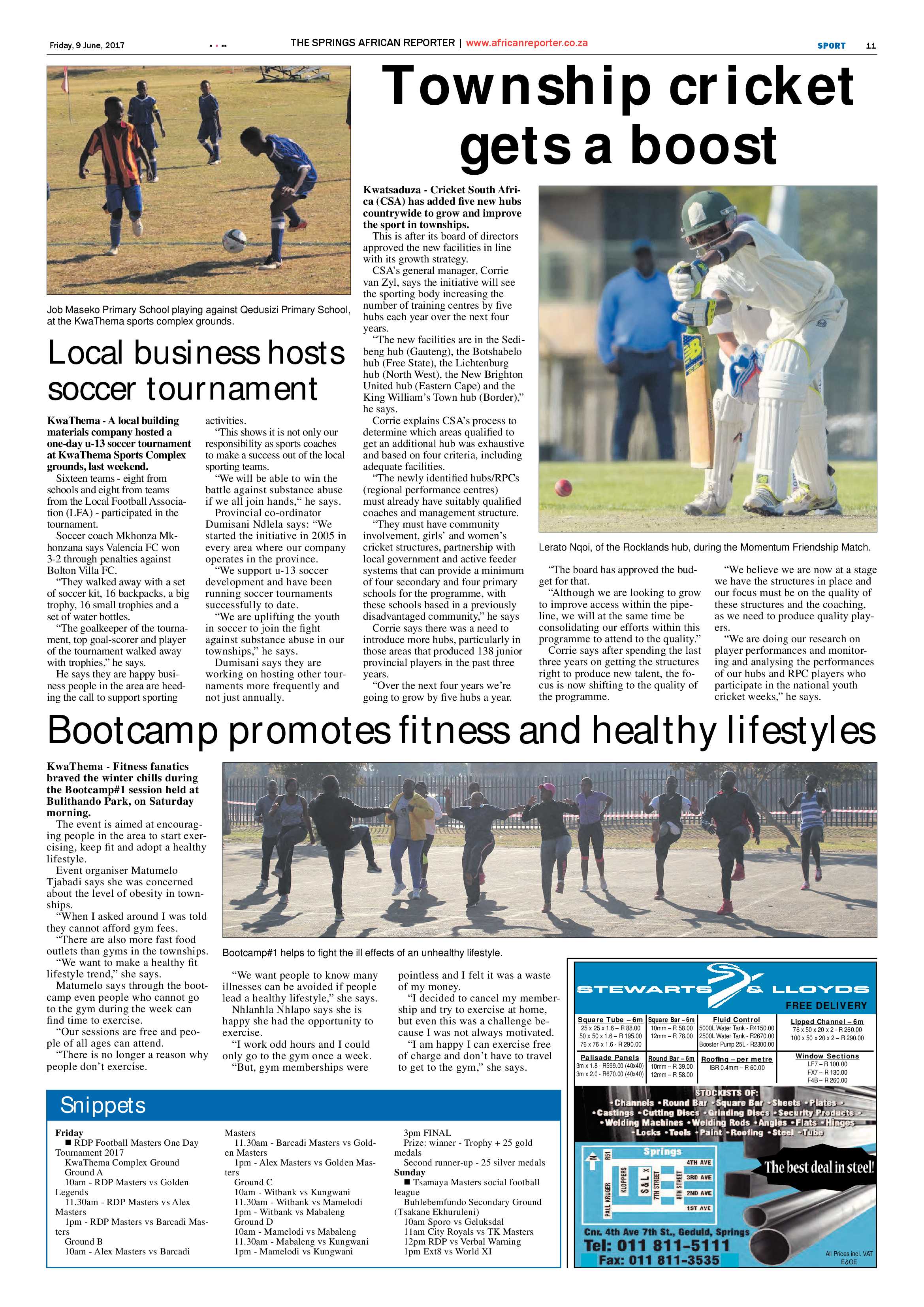 African Reporter 09 June 2017 page 11