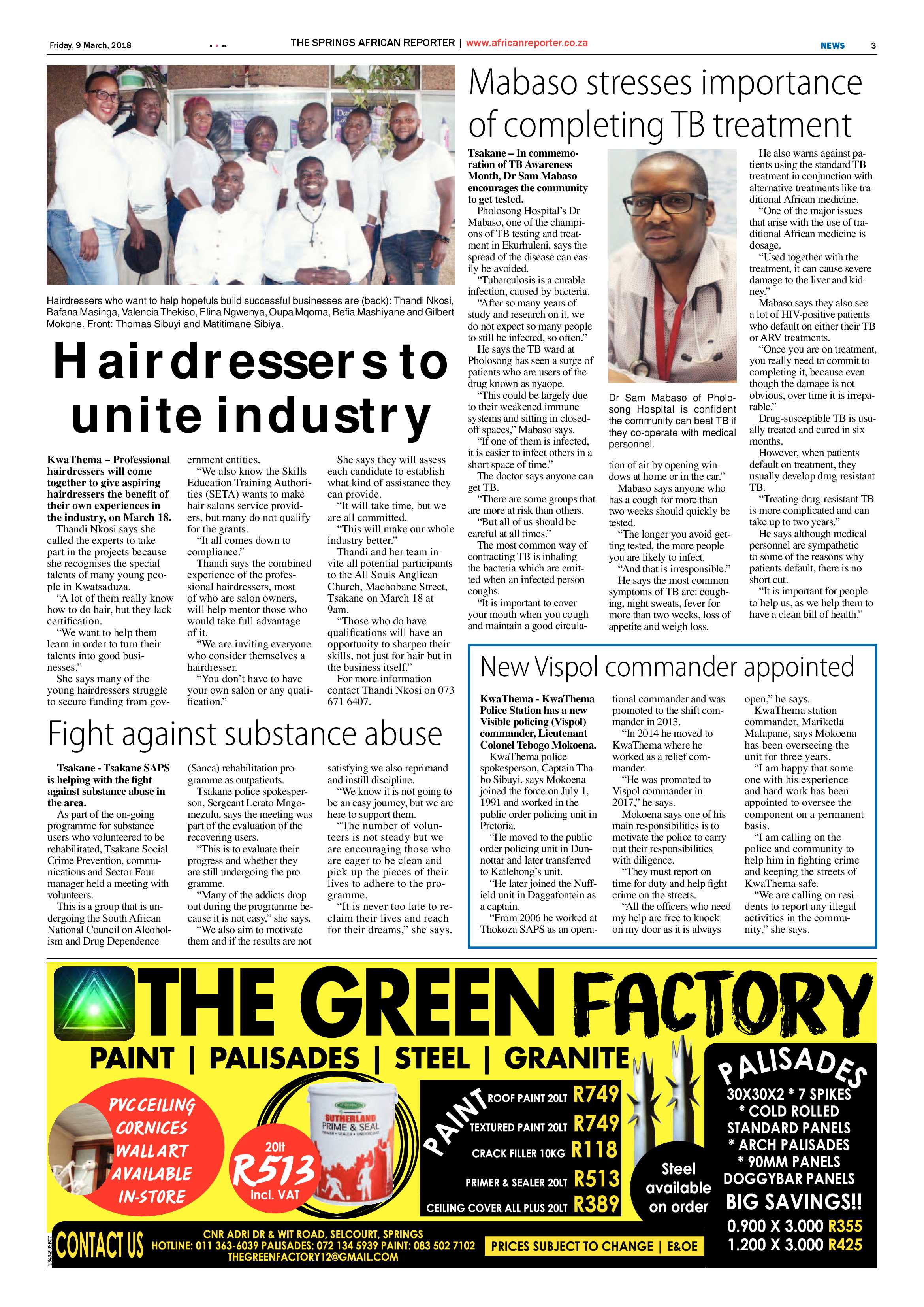 African Reporter 09 March 2018 page 3