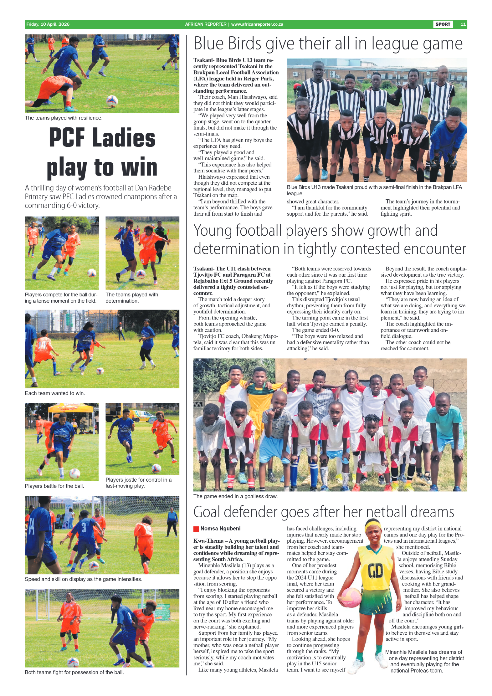 African Reporter 10 April 2026 page 11