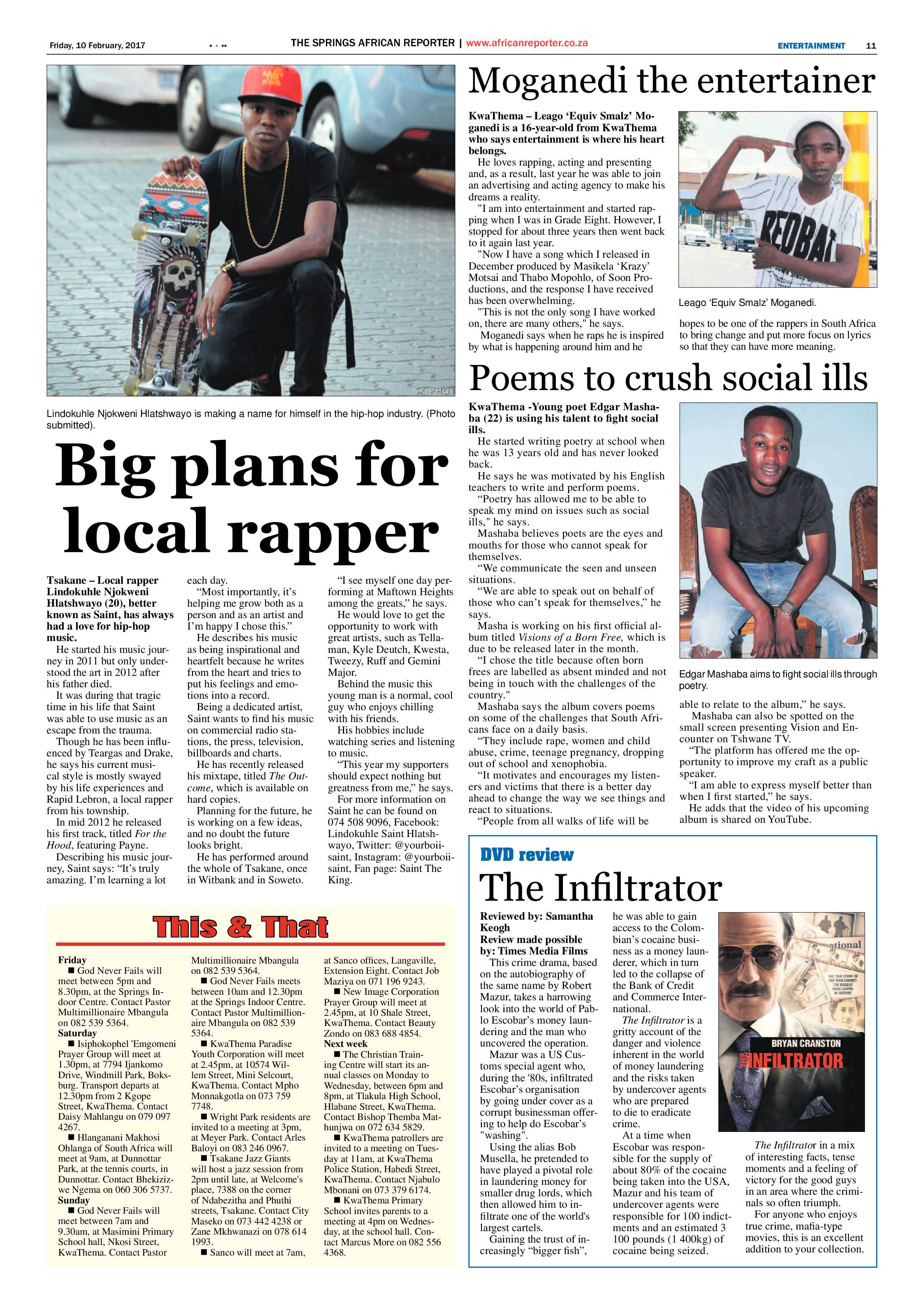 African Reporter 10 February 2017 page 11