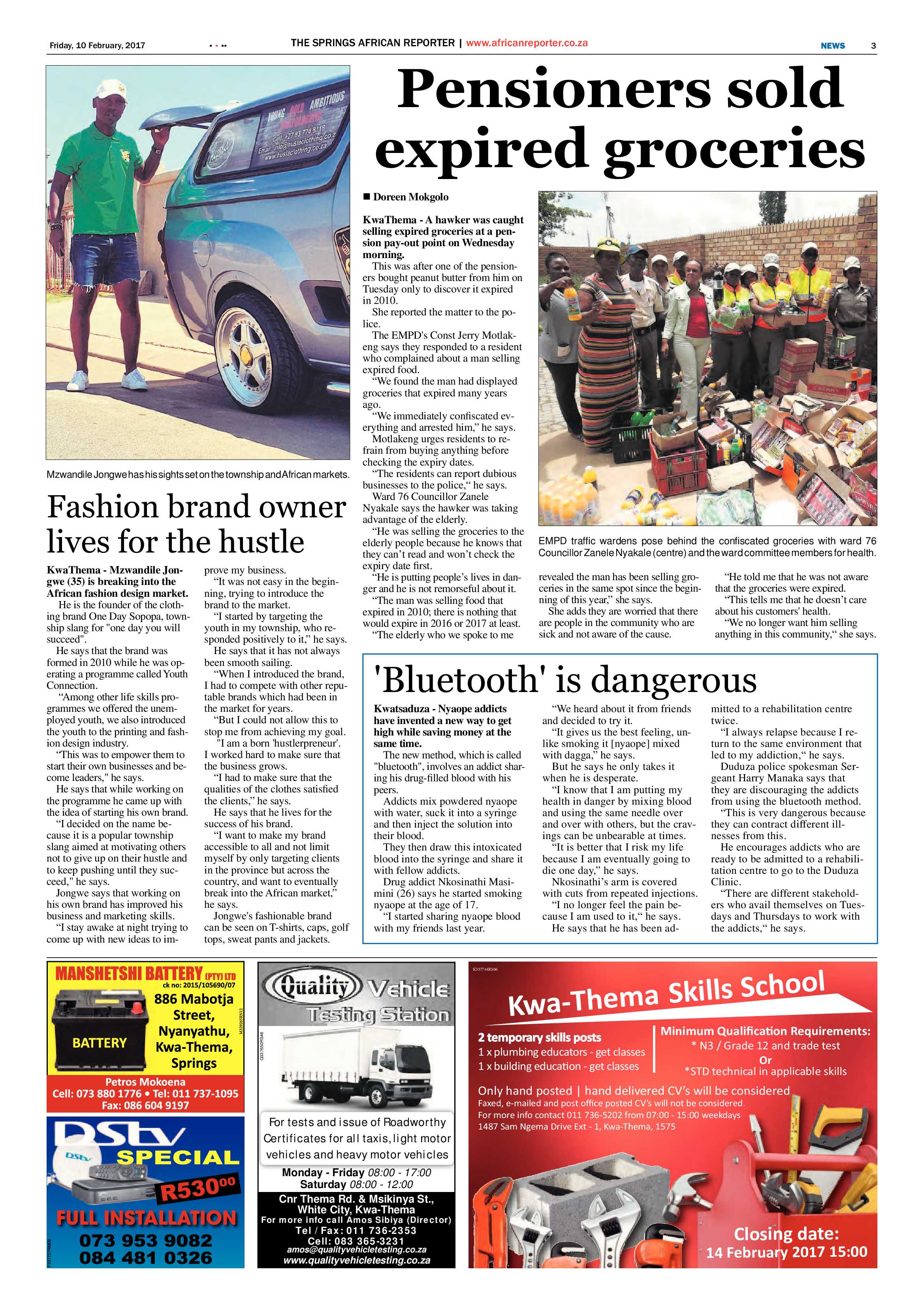 African Reporter 10 February 2017 page 3