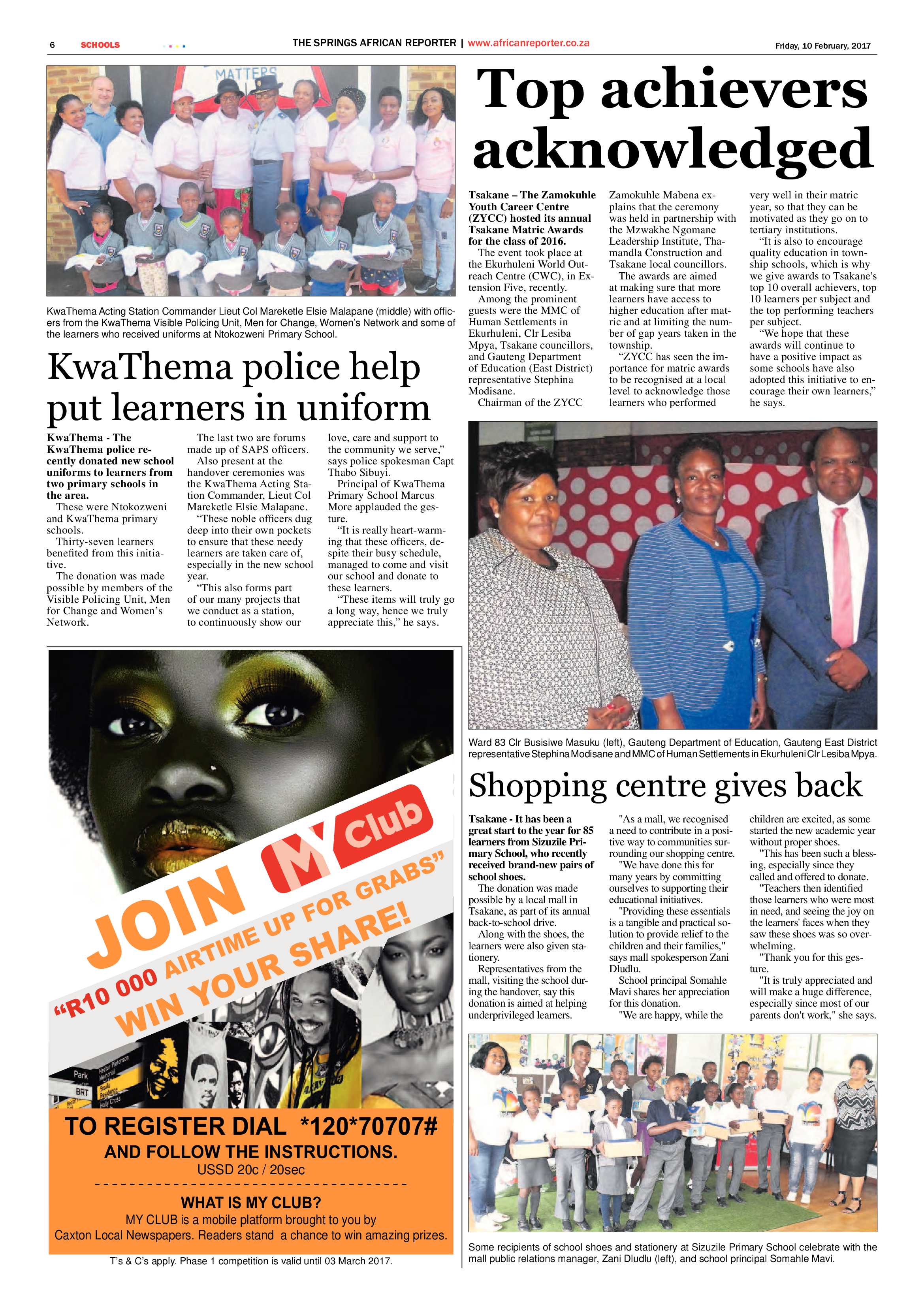 African Reporter 10 February 2017 page 6
