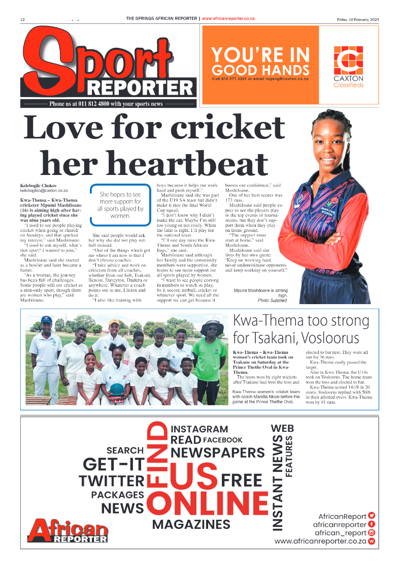 African Reporter 10 February 2023 page 12