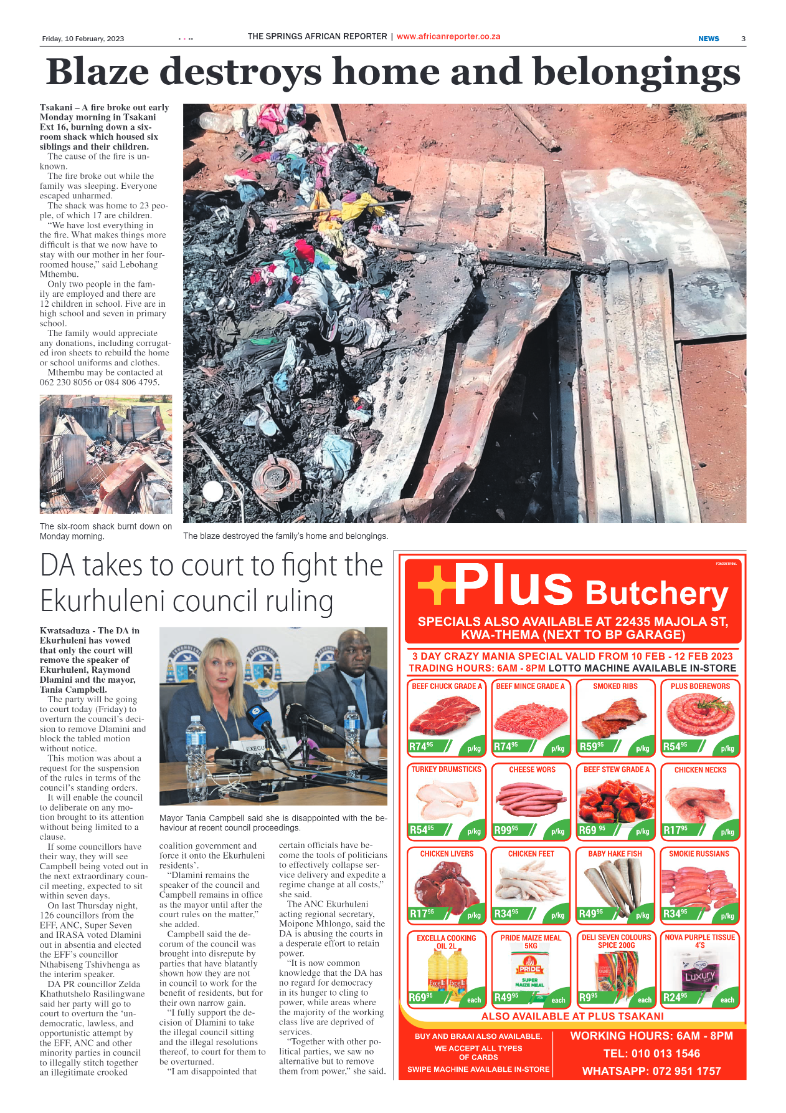 African Reporter 10 February 2023 page 3