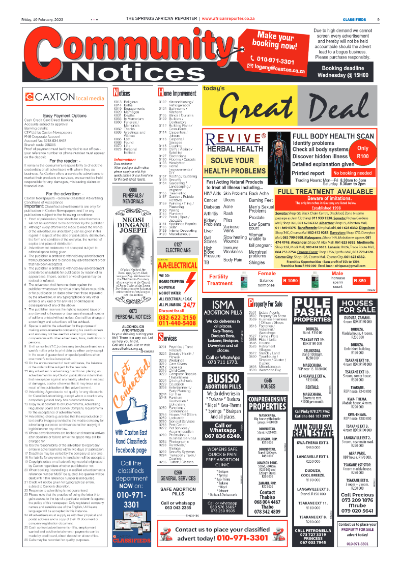 African Reporter 10 February 2023 page 9