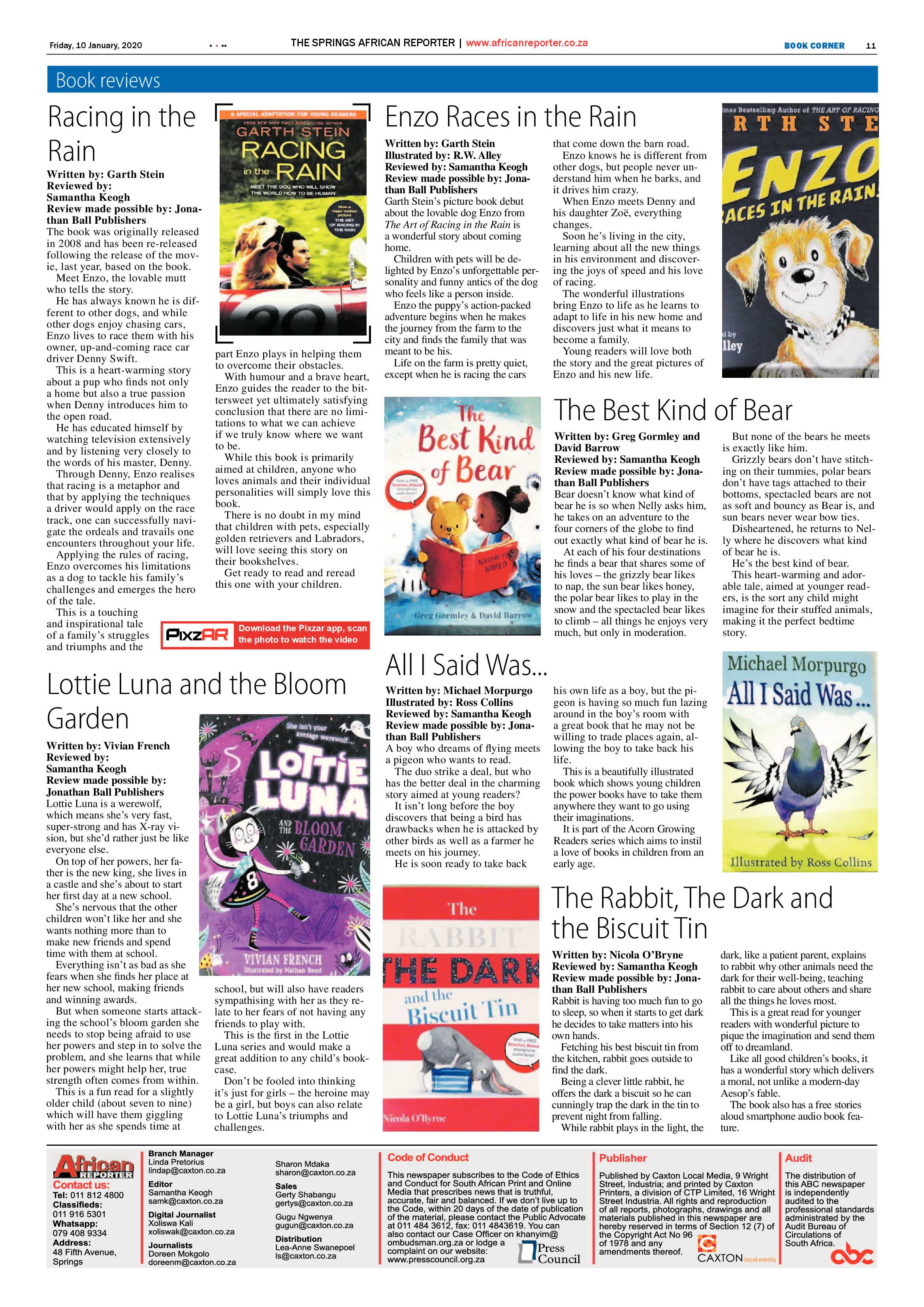 African Reporter 10 January 2020 page 11