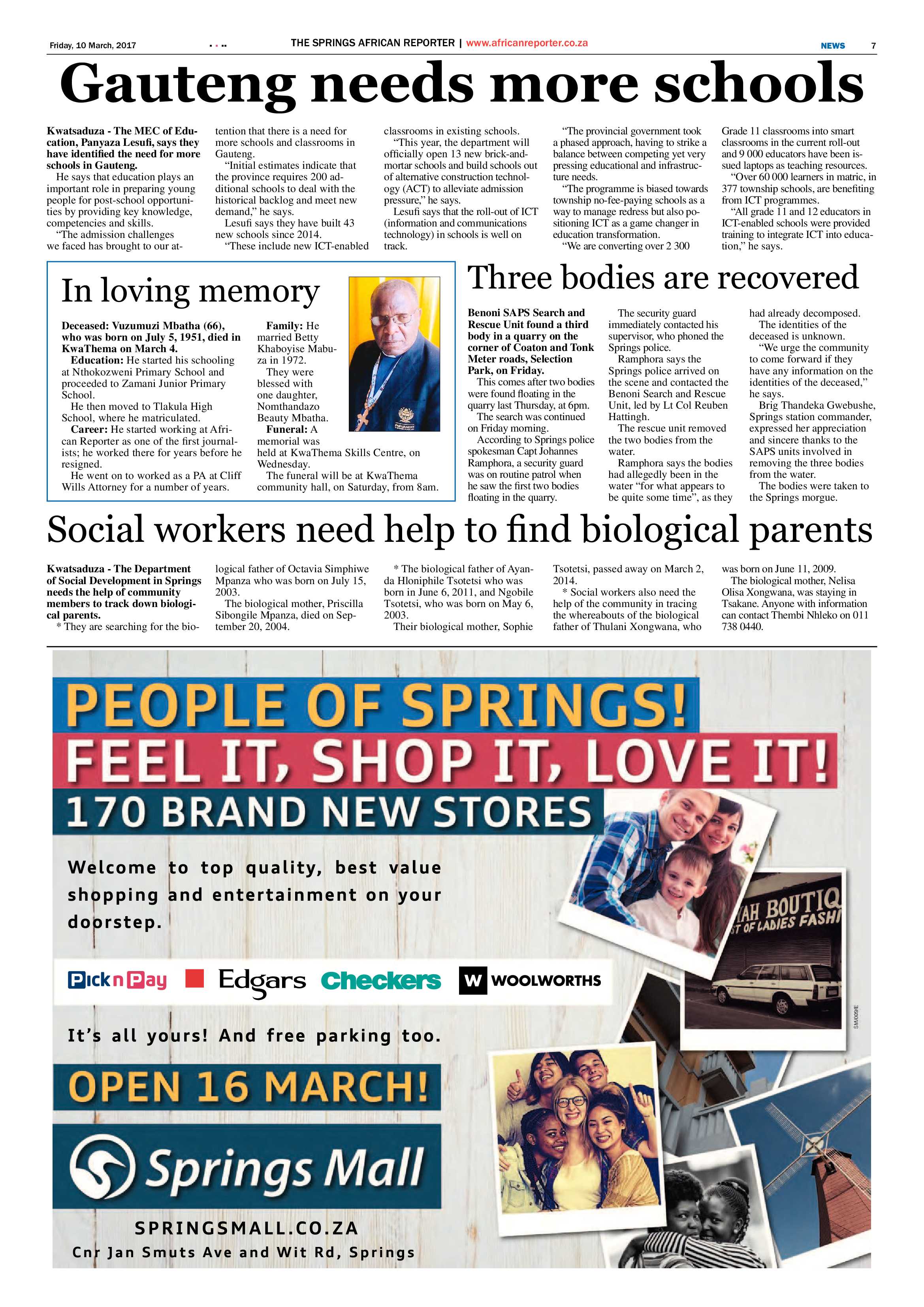 African Reporter 10 March 2017 page 7