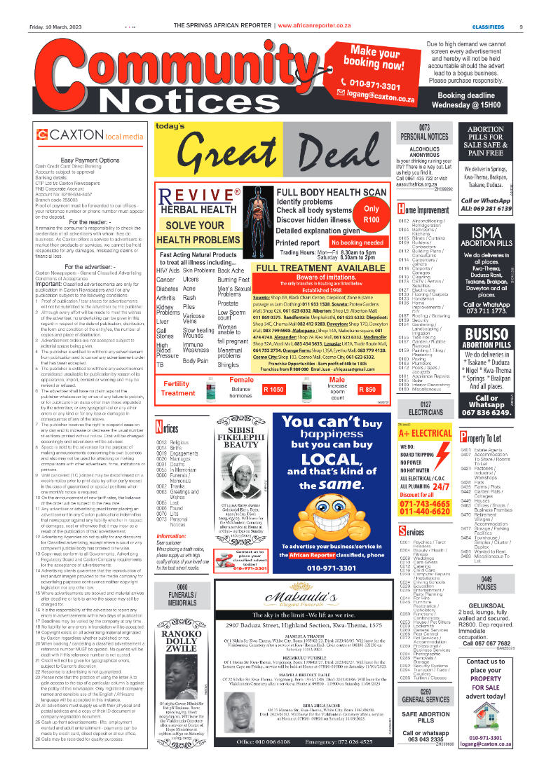 African Reporter 10 March 2023 page 9