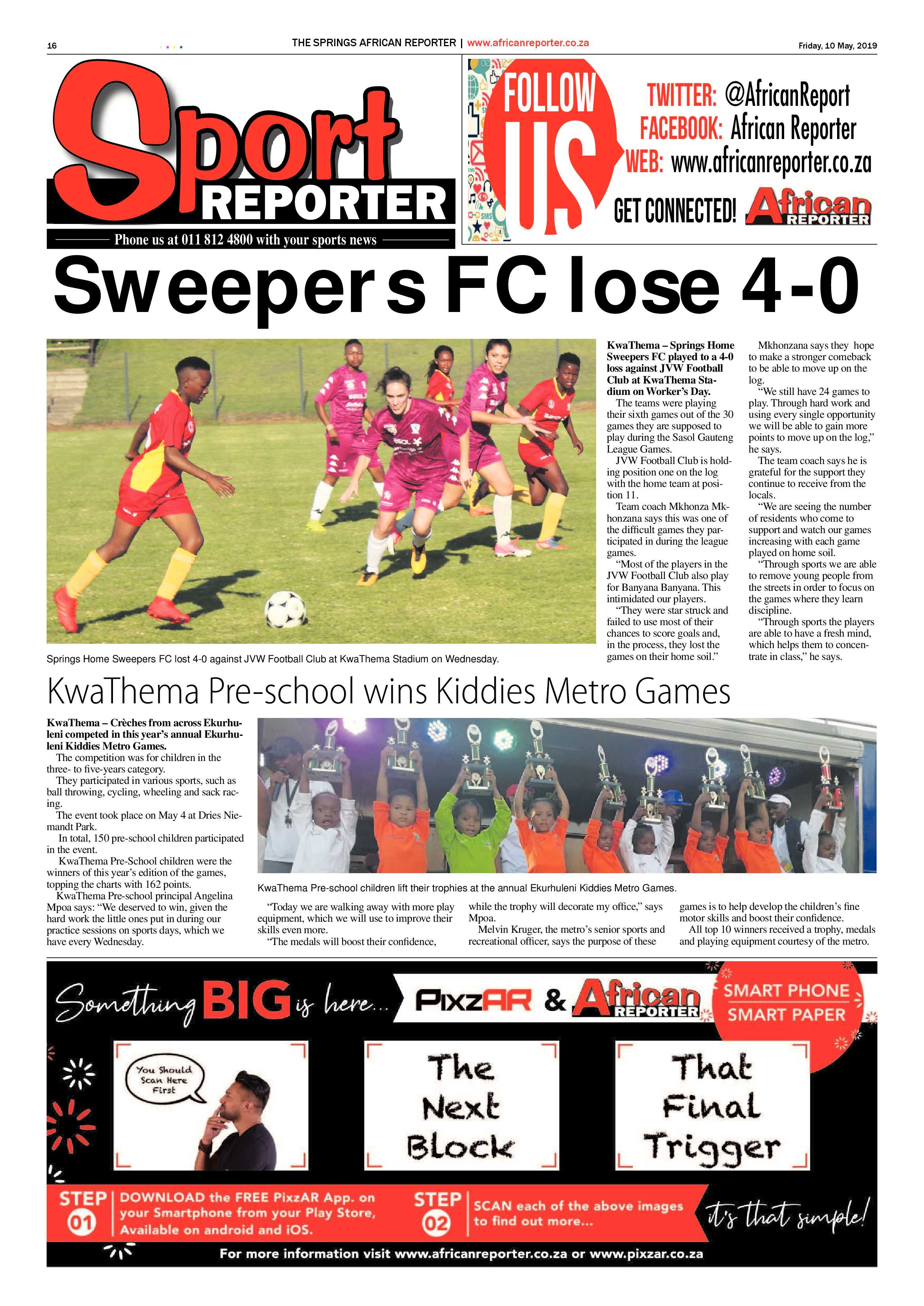 African Reporter 10 May 2019 page 16