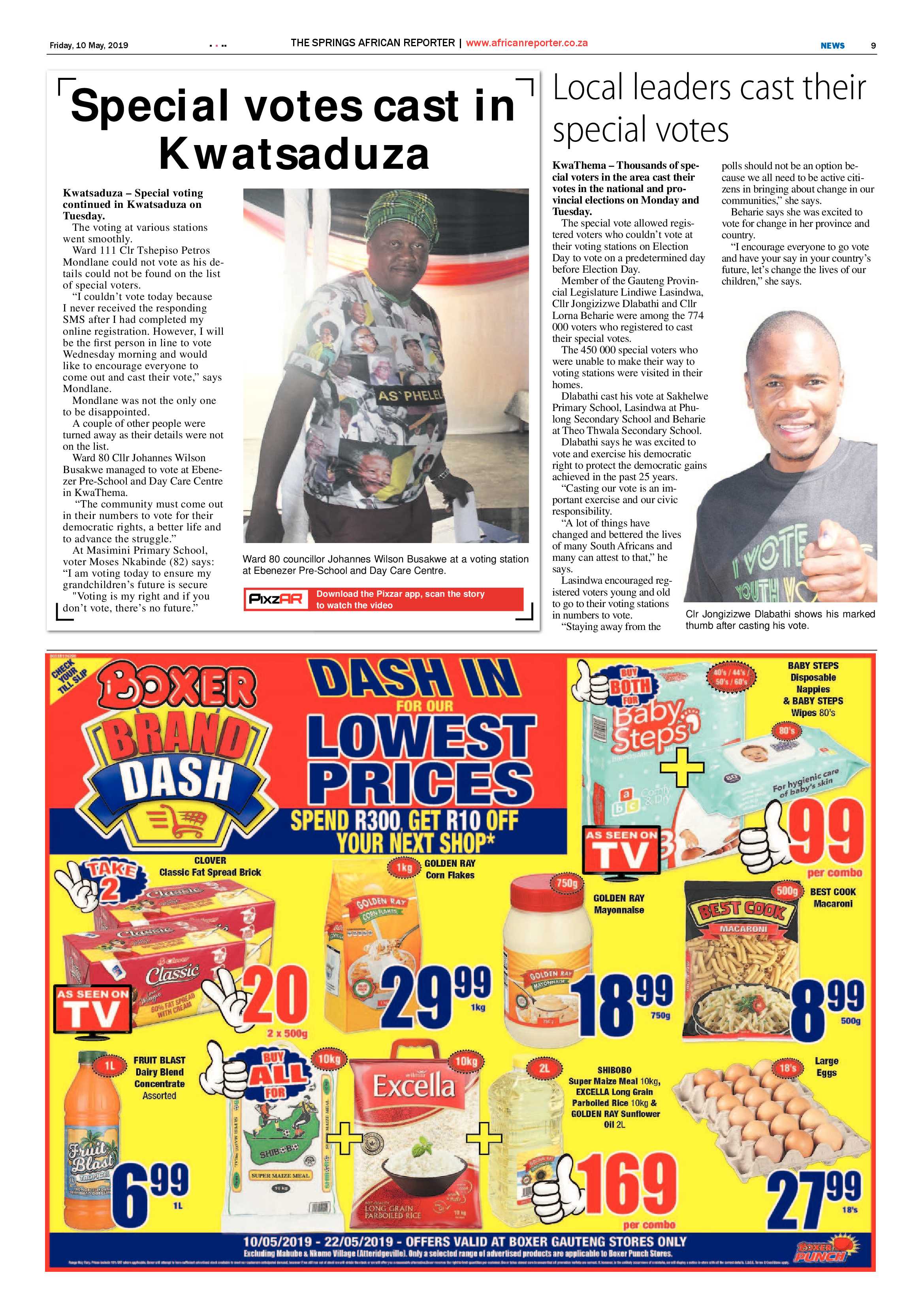 African Reporter 10 May 2019 page 9