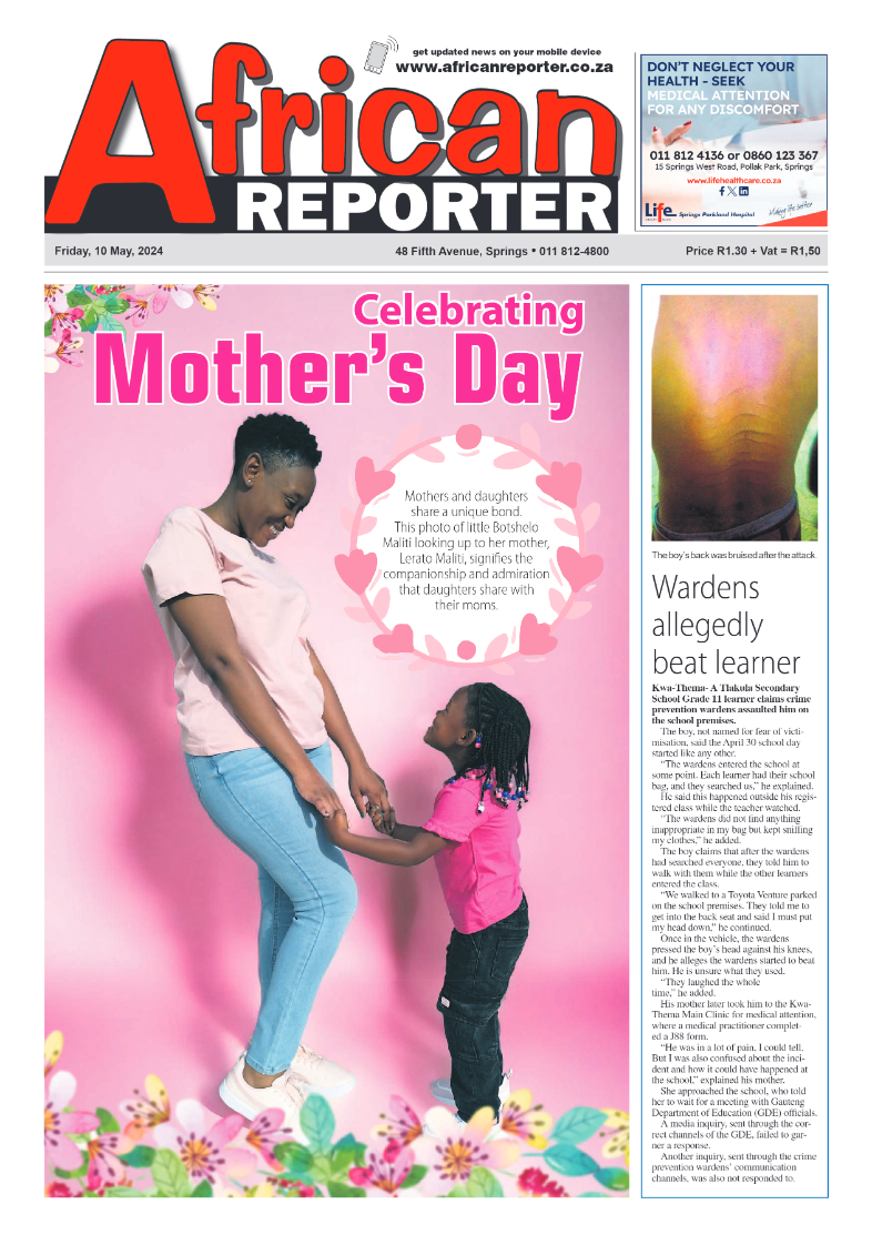 African Reporter 10 May 2024 page 1