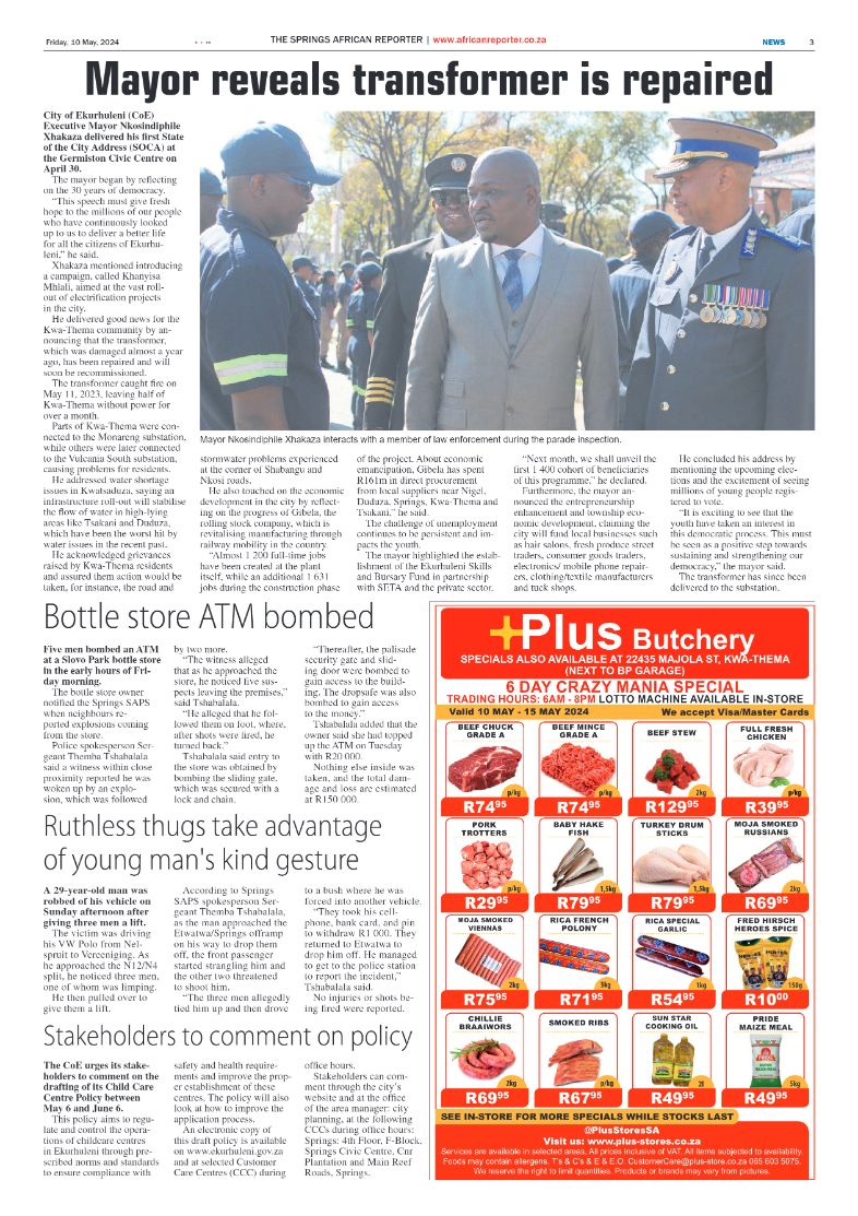 African Reporter 10 May 2024 page 3