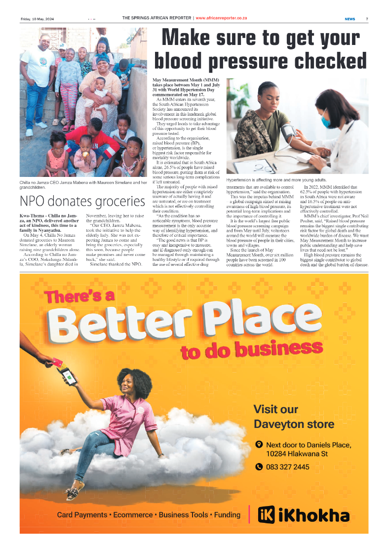 African Reporter 10 May 2024 page 7