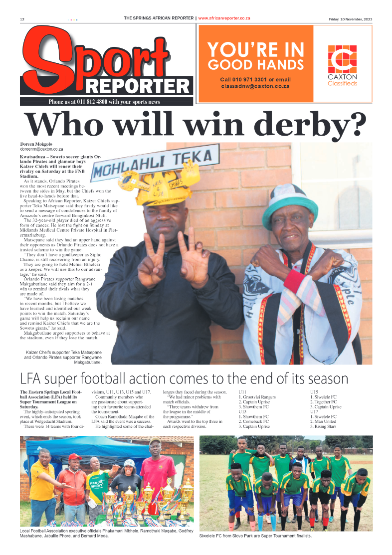 African Reporter 10 November 2023 page 12