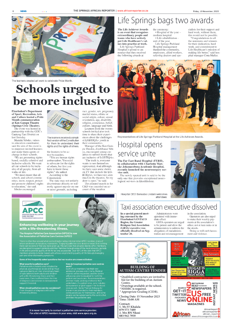 African Reporter 10 November 2023 page 6