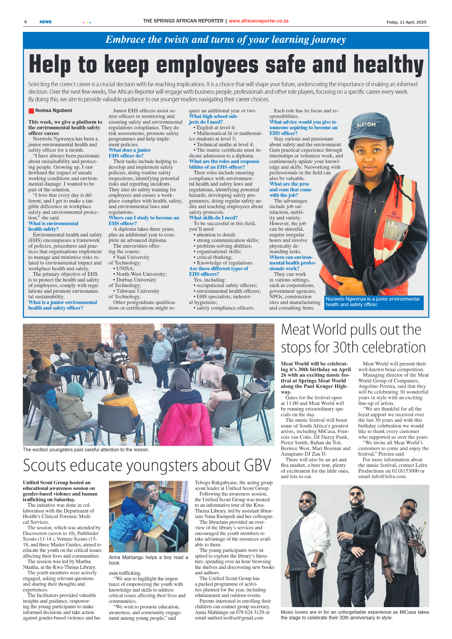 African Reporter 11 April 2025 page 6