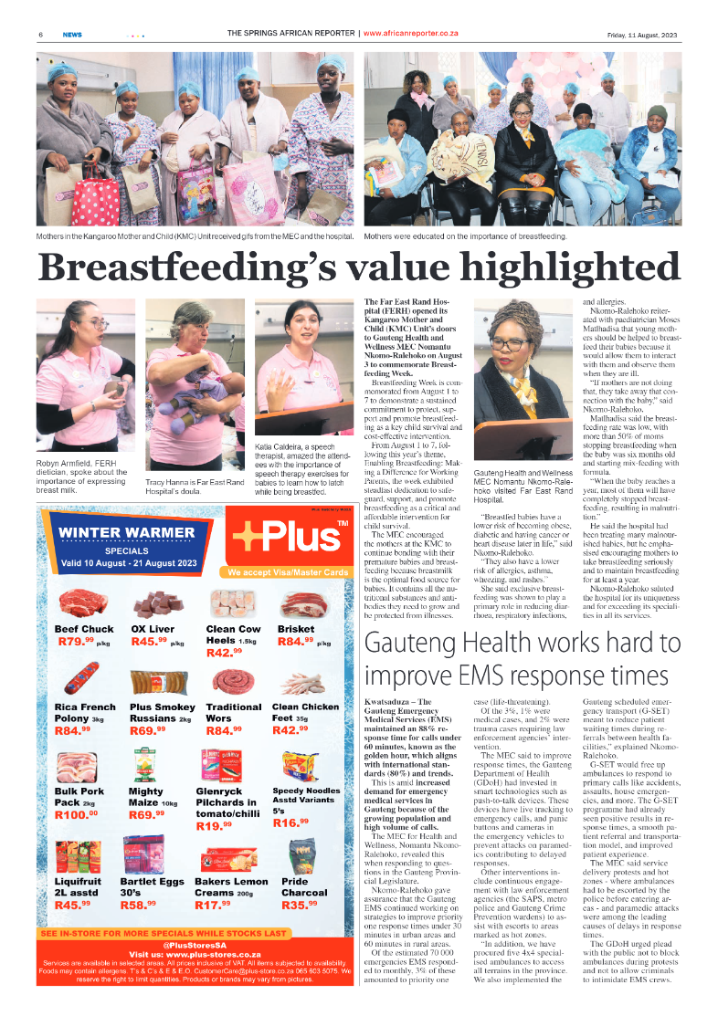 African Reporter 11 Aug 2023 page 6