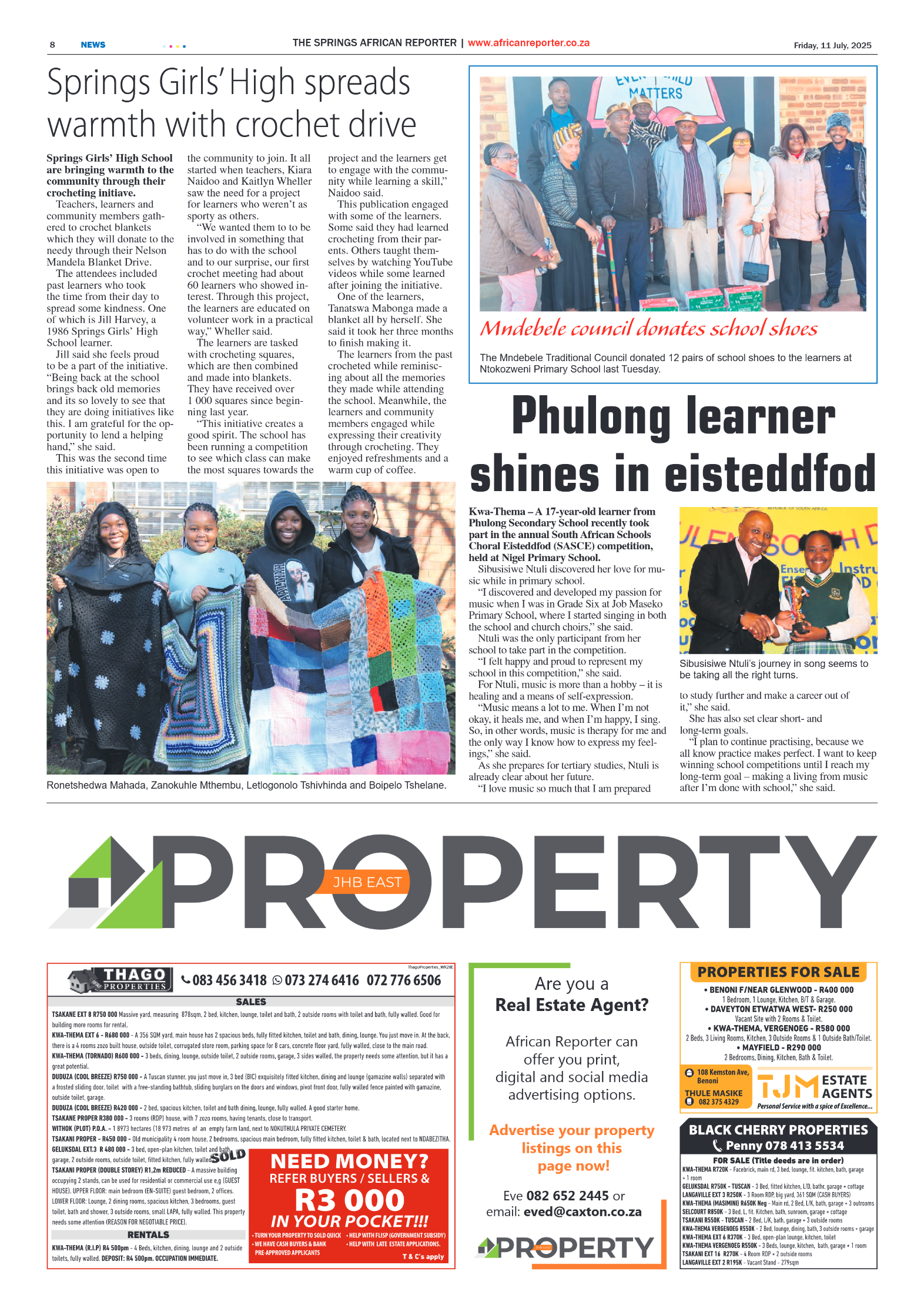 African Reporter 11 July 2025 page 8