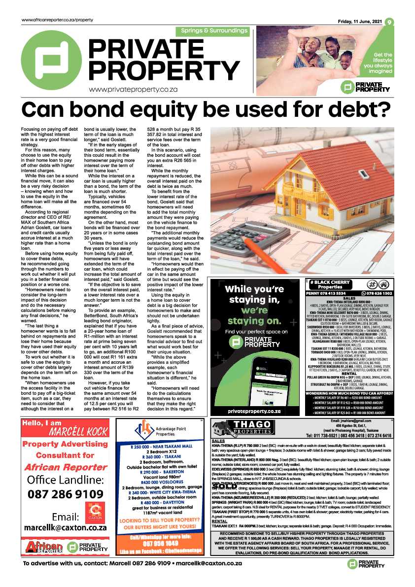 African Reporter 11 June 2021 page 9