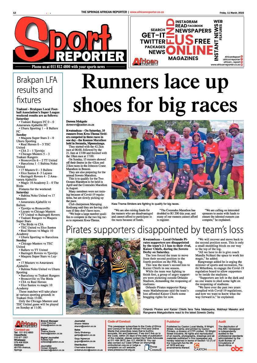 African Reporter 11 March 2022 page 12