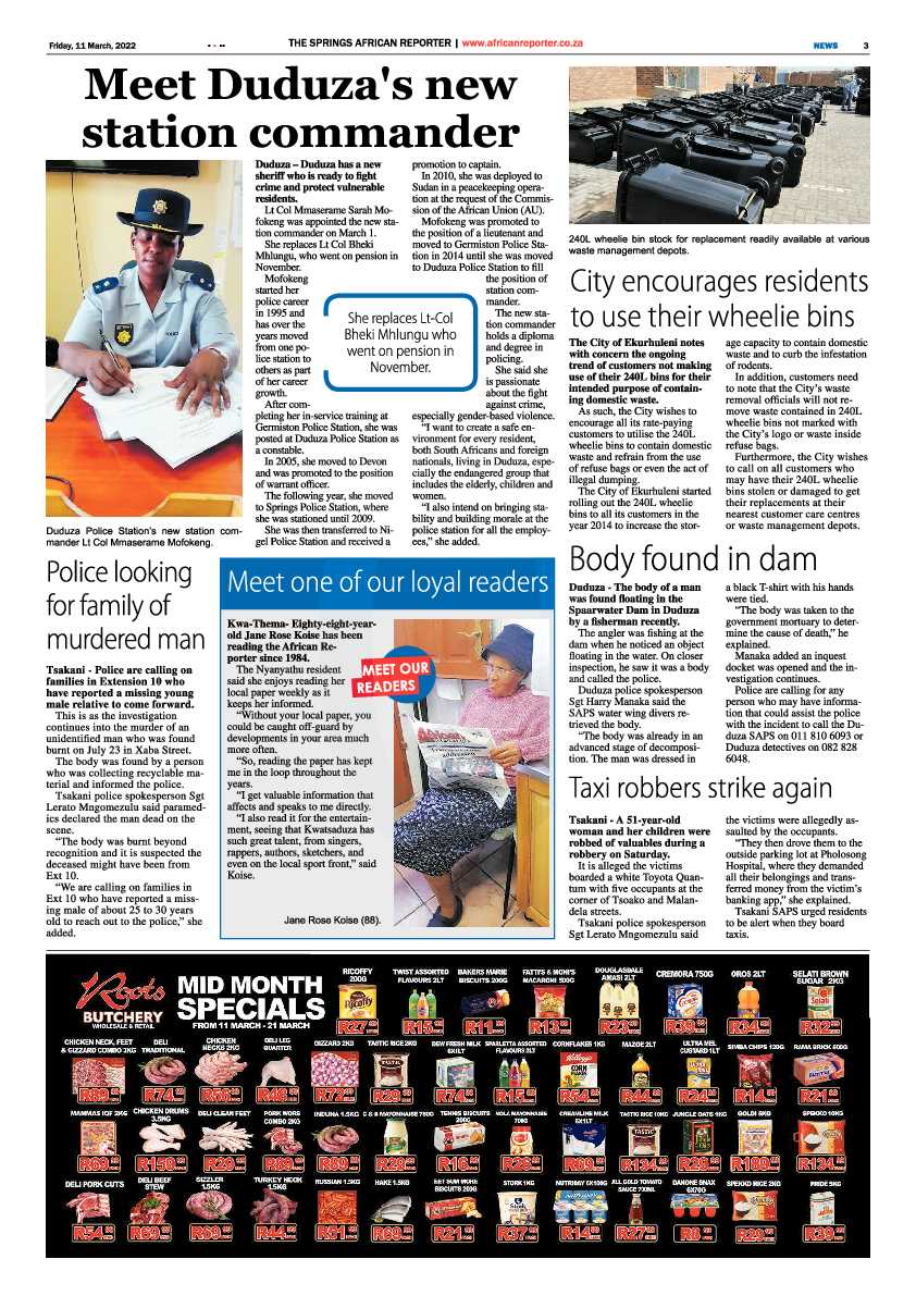 African Reporter 11 March 2022 page 3