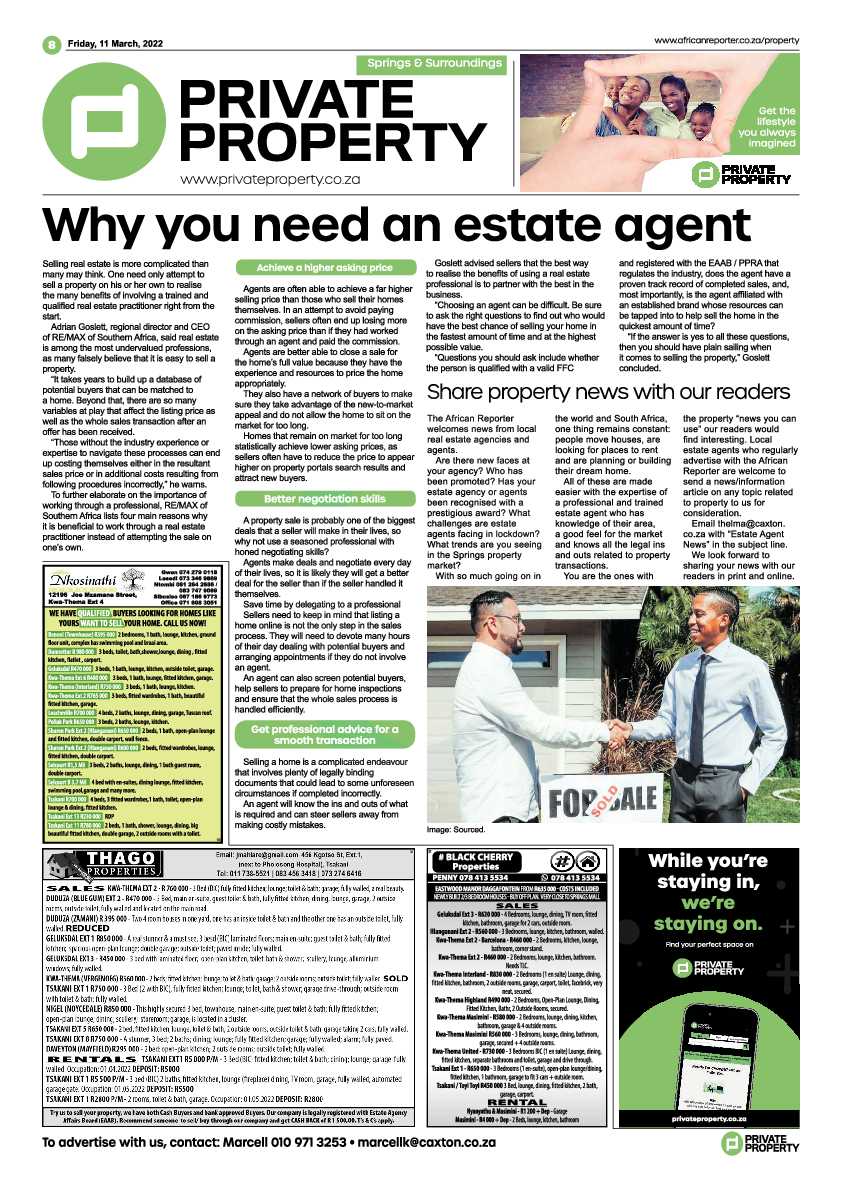African Reporter 11 March 2022 page 8