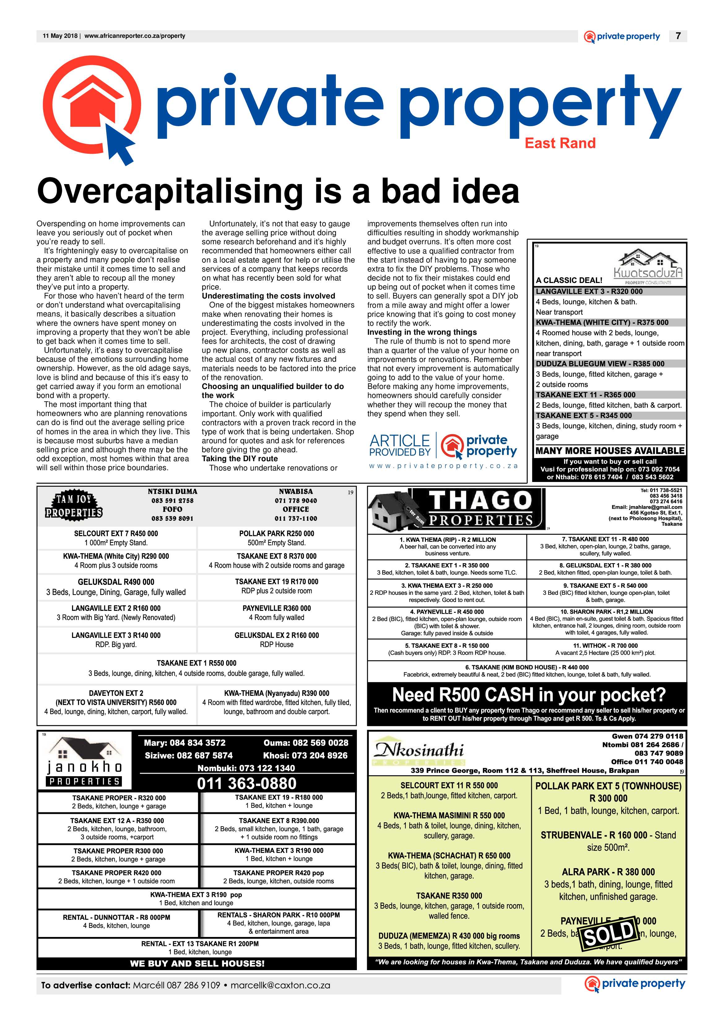 African Reporter 11 May 2018 page 7