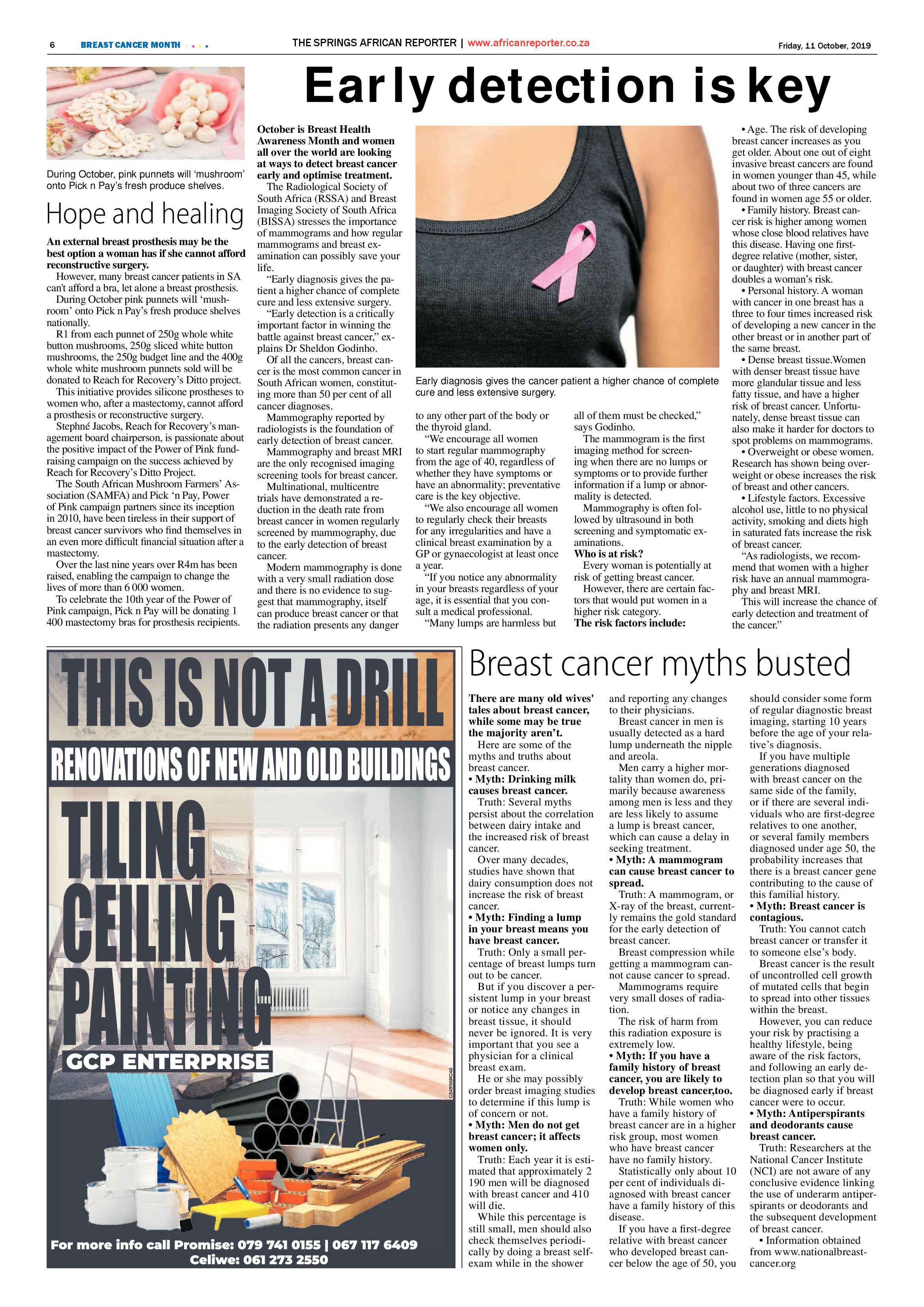 African Reporter 11 October 2019 page 6