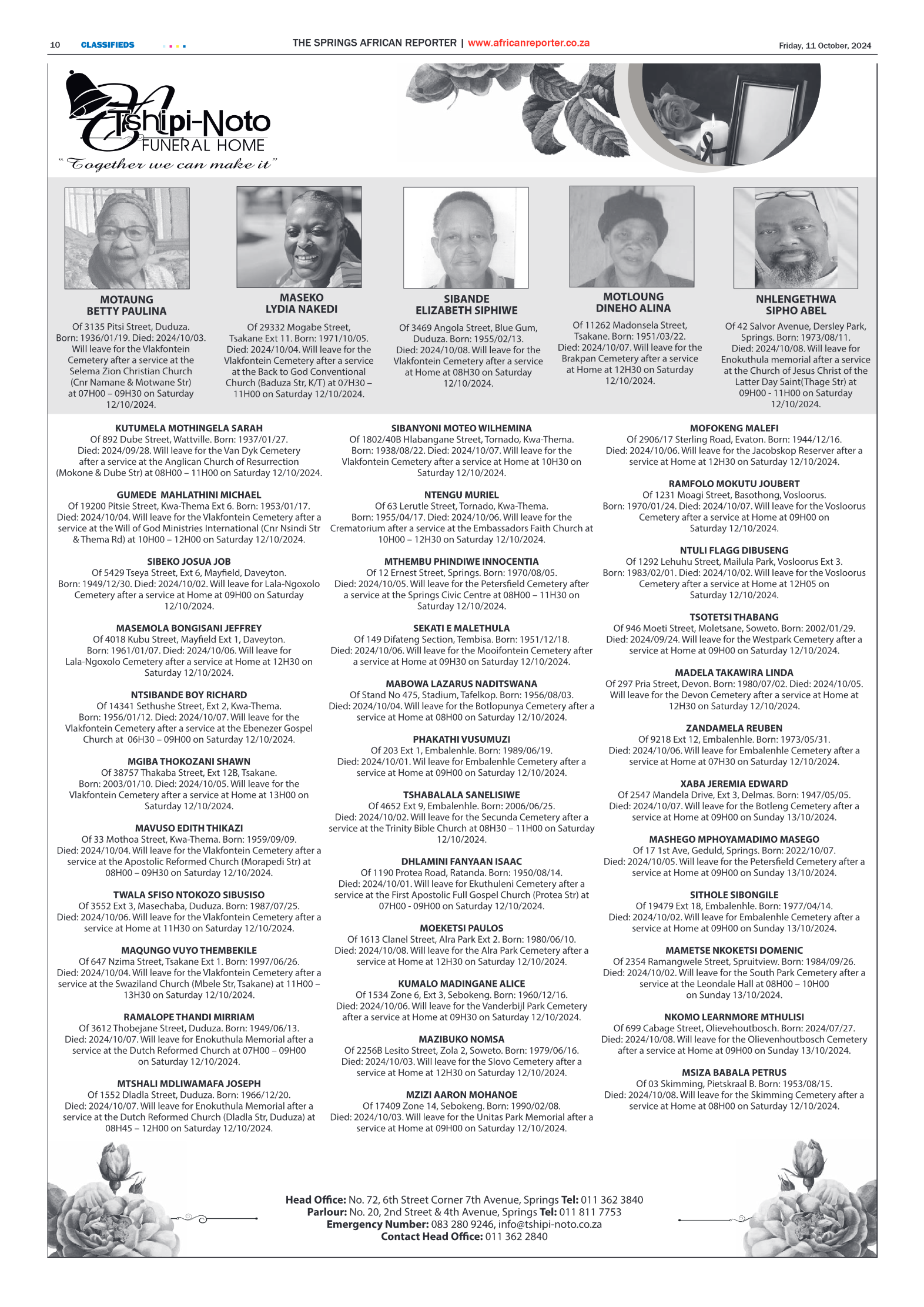 African Reporter 11 October 2024 page 10