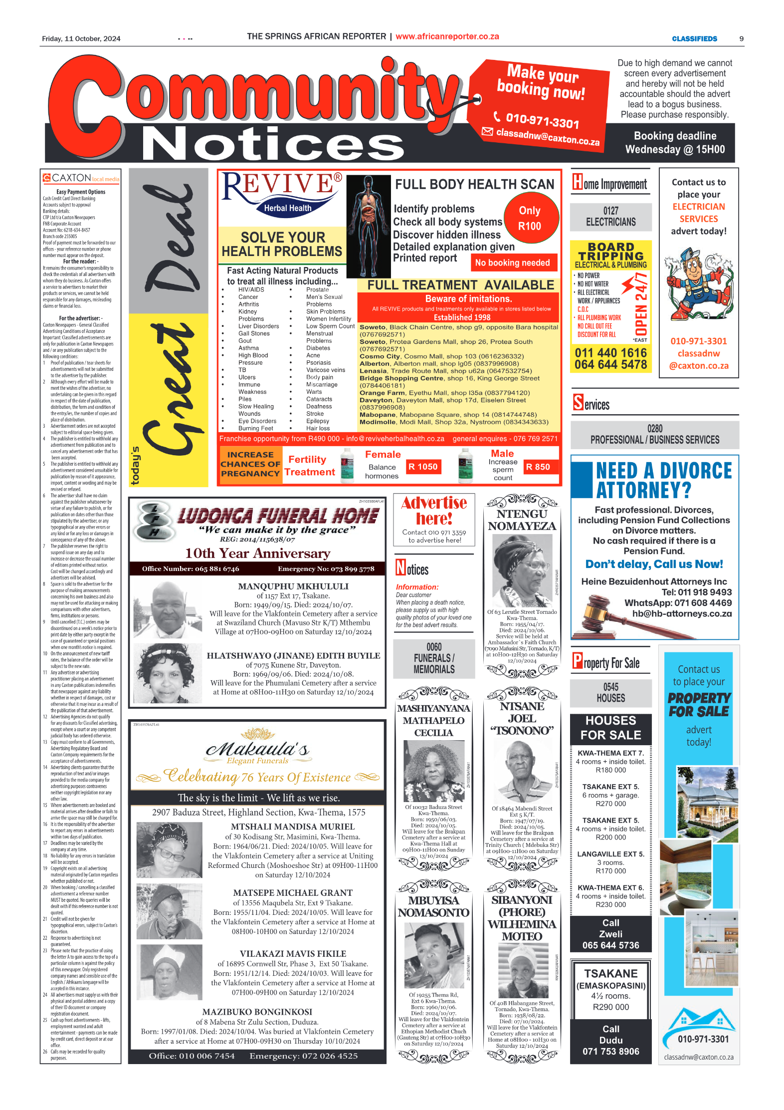 African Reporter 11 October 2024 page 9