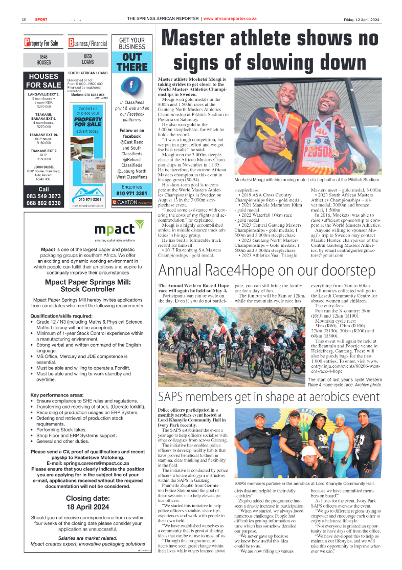 African Reporter 12 April 2024 page 10