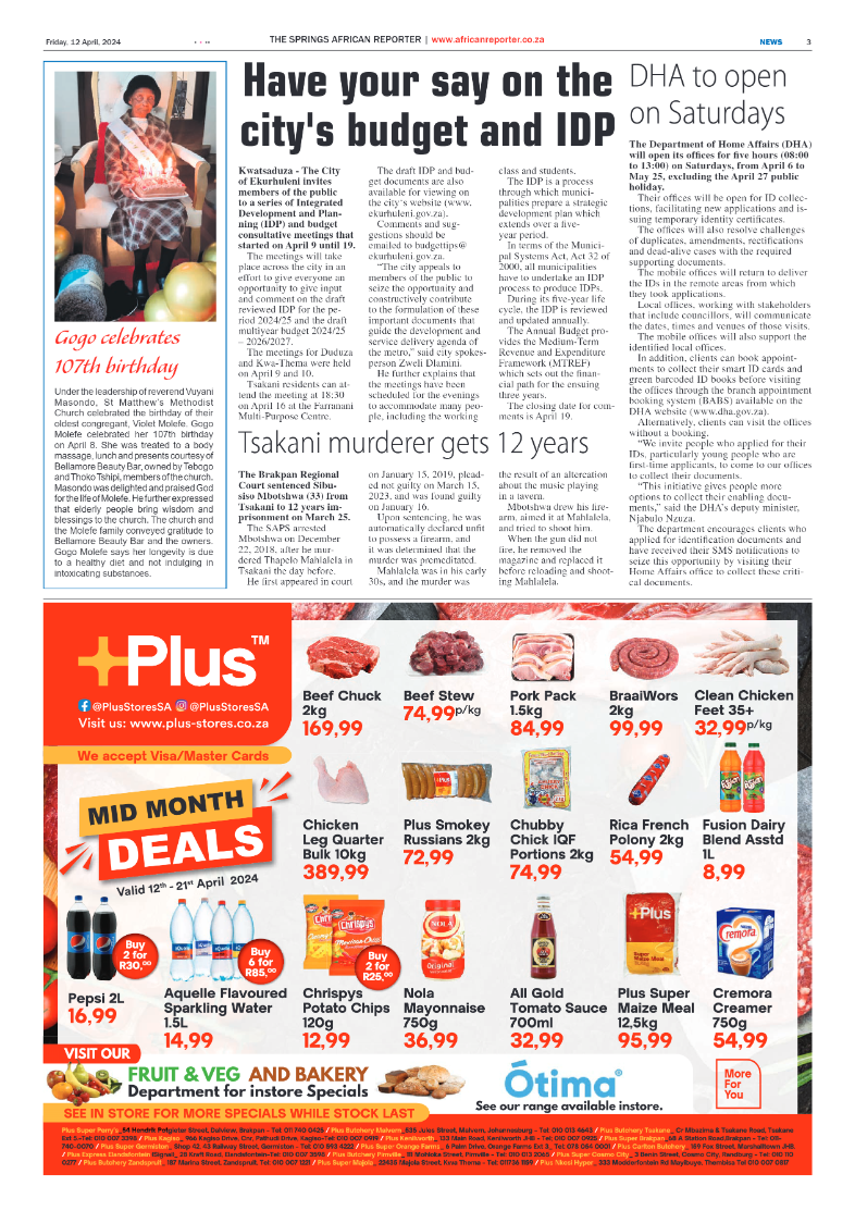 African Reporter 12 April 2024 page 3