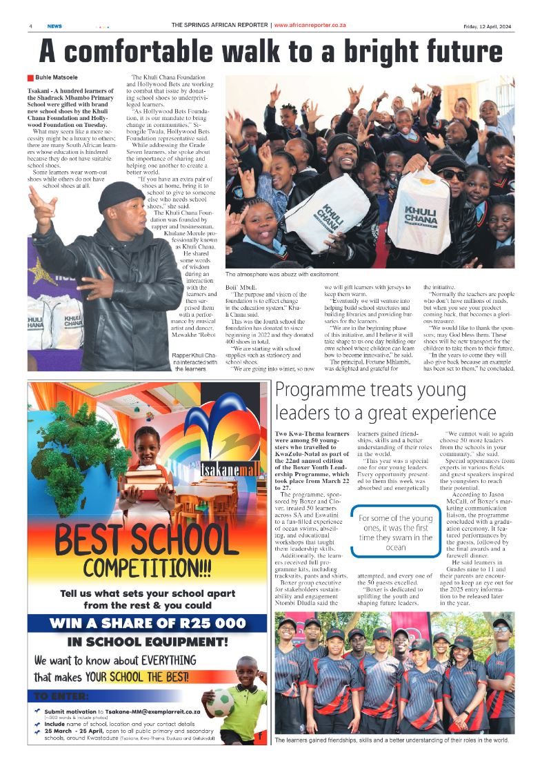 African Reporter 12 April 2024 page 4