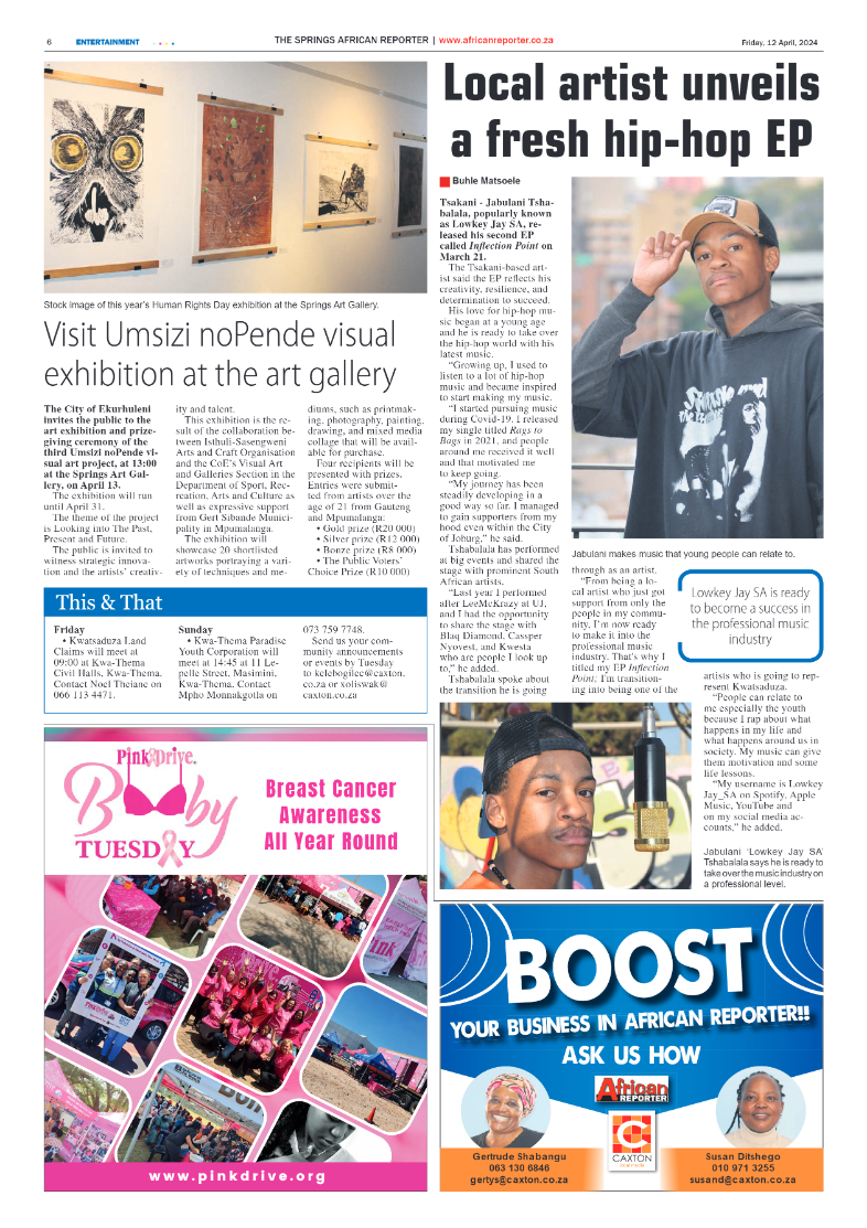 African Reporter 12 April 2024 page 6